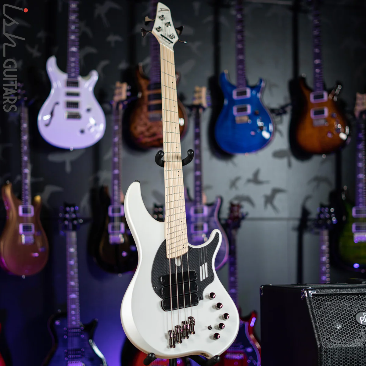 Dingwall NG-3 4-String Bass Ducati Pearl White - Image 2