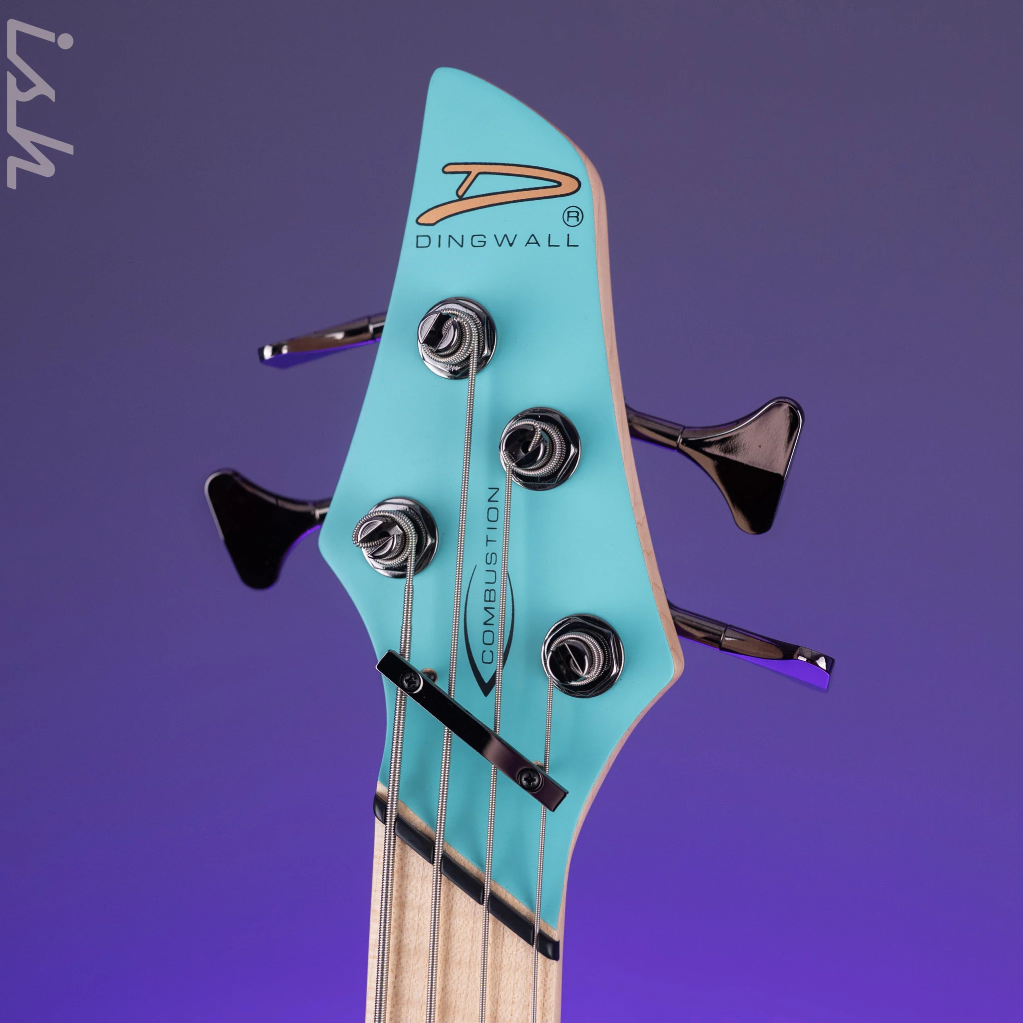 Dingwall NG-3 4-String Bass Guitar Matte Celestial Blue - Image 5