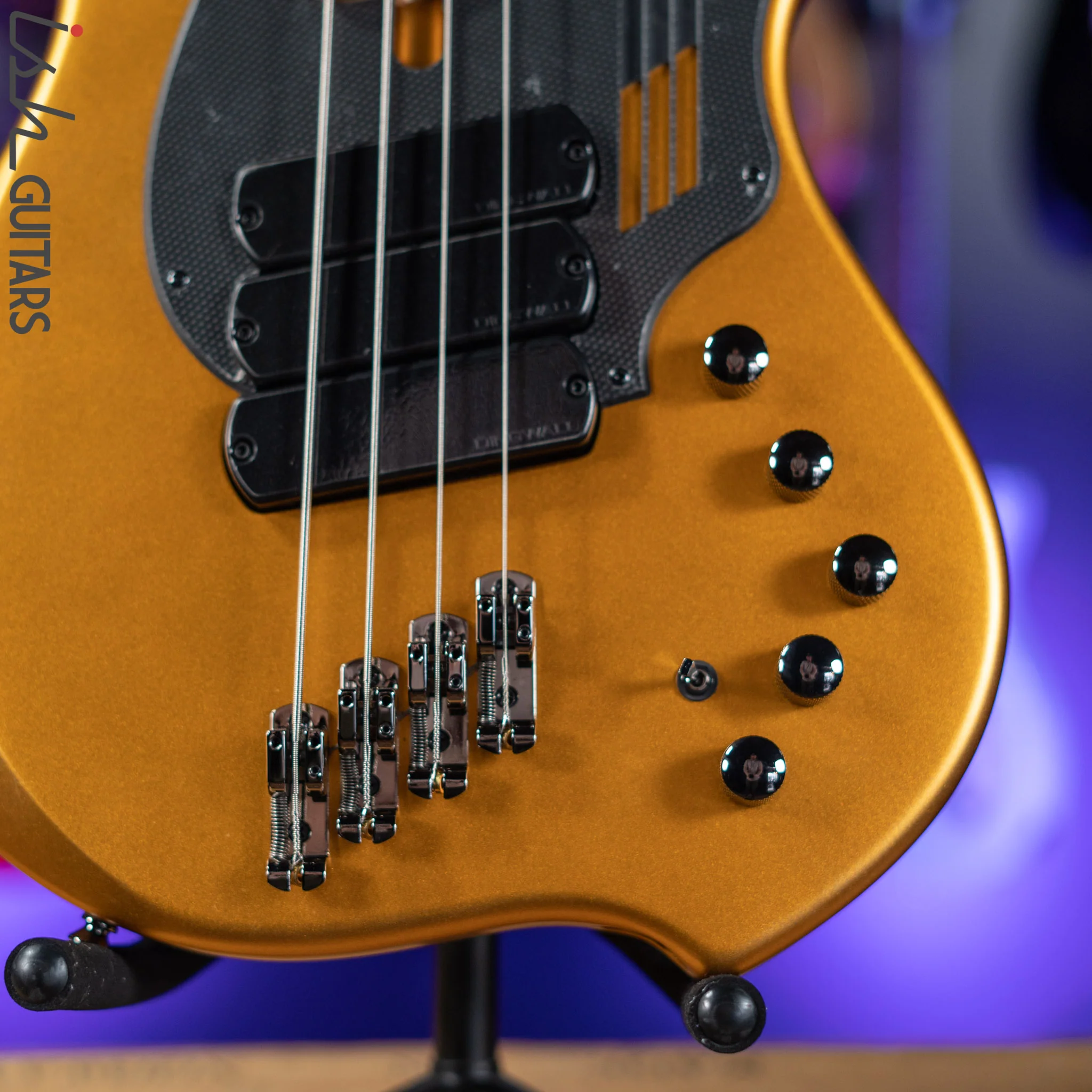 Dingwall NG-3 4-String Bass Matte Gold Metallic B-Stock - Image 4