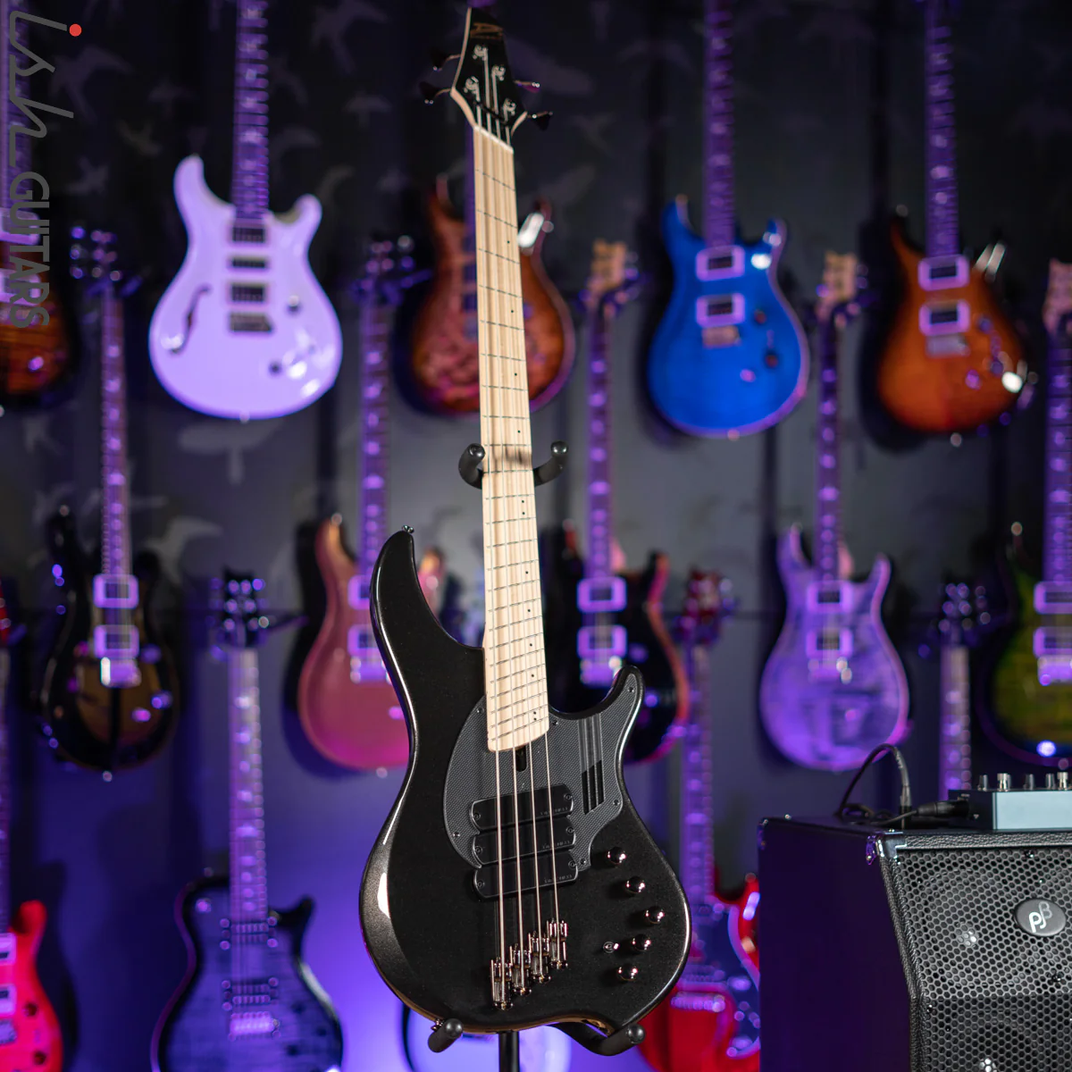 Dingwall NG-3 4-String Bass Metallic Black - Image 2