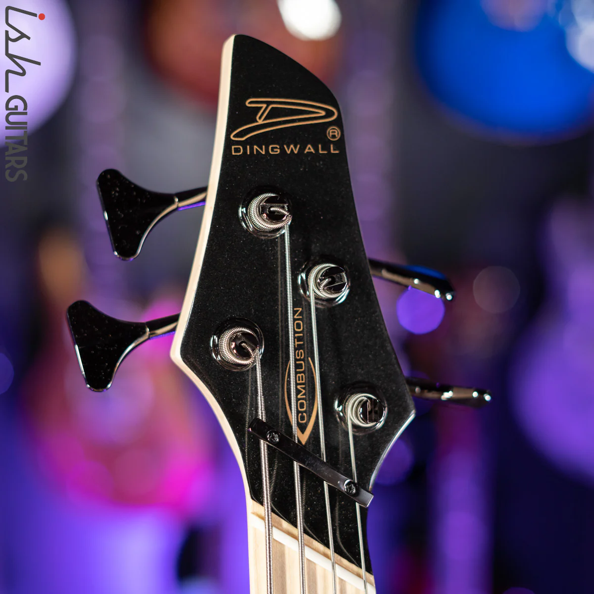 Dingwall NG-3 4-String Bass Metallic Black - Image 5