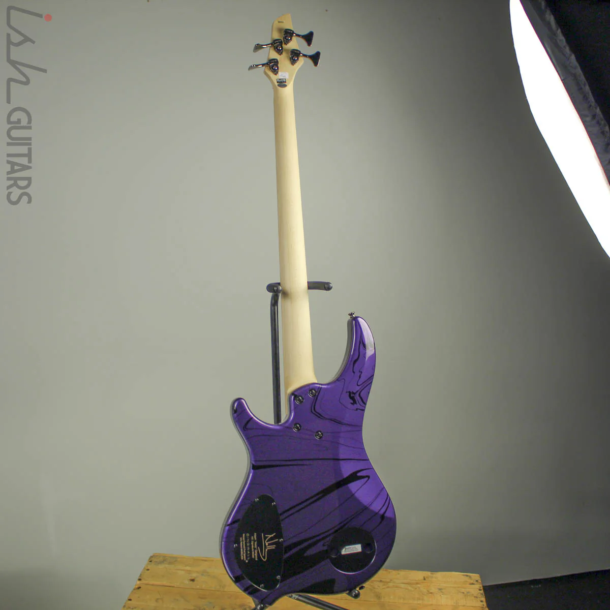 Dingwall NG-3 4-String Purple Metallic Swirl B-STOCK - Image 6