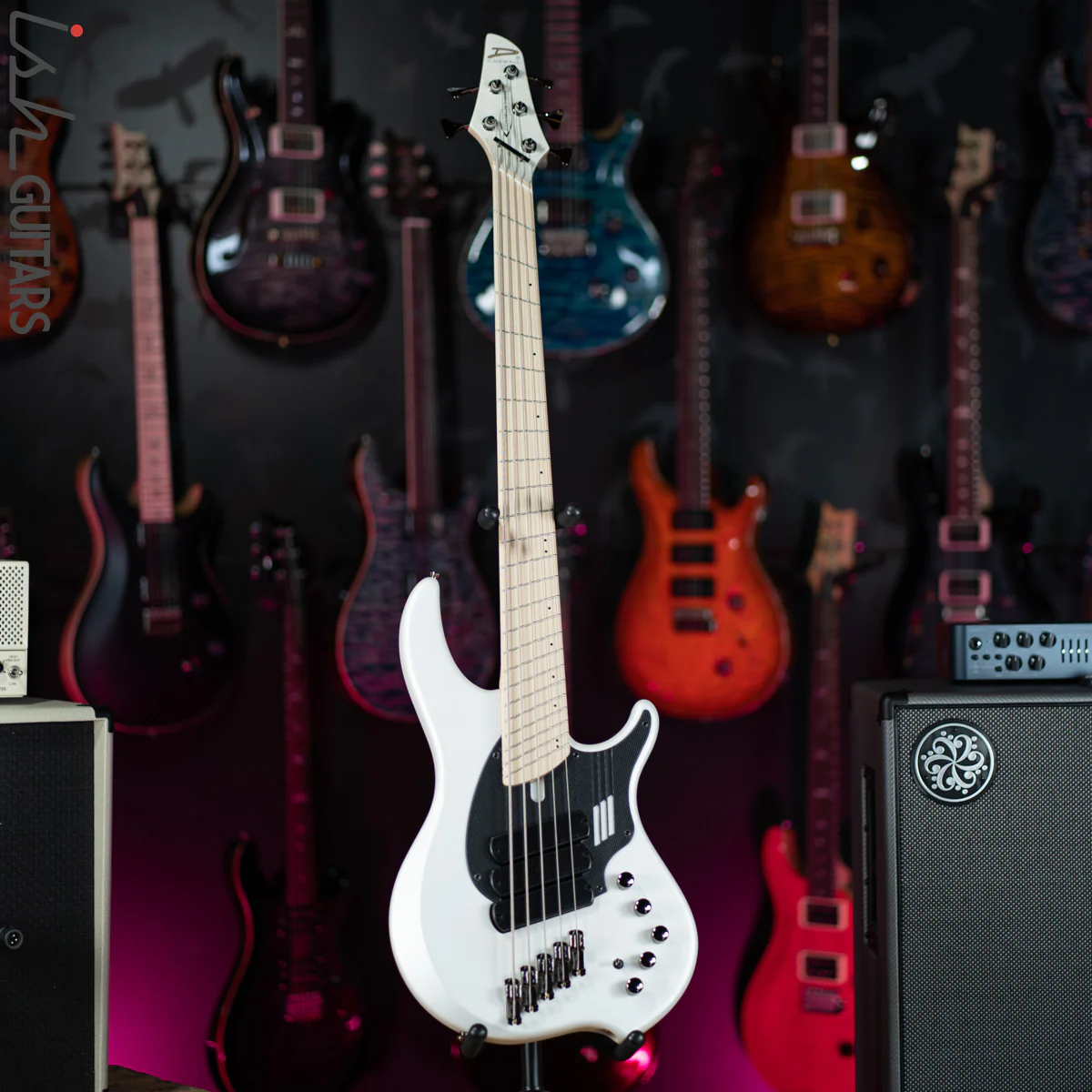 Dingwall NG-3 5-String Adam “Nolly” Getgood Ducati White - Image 2