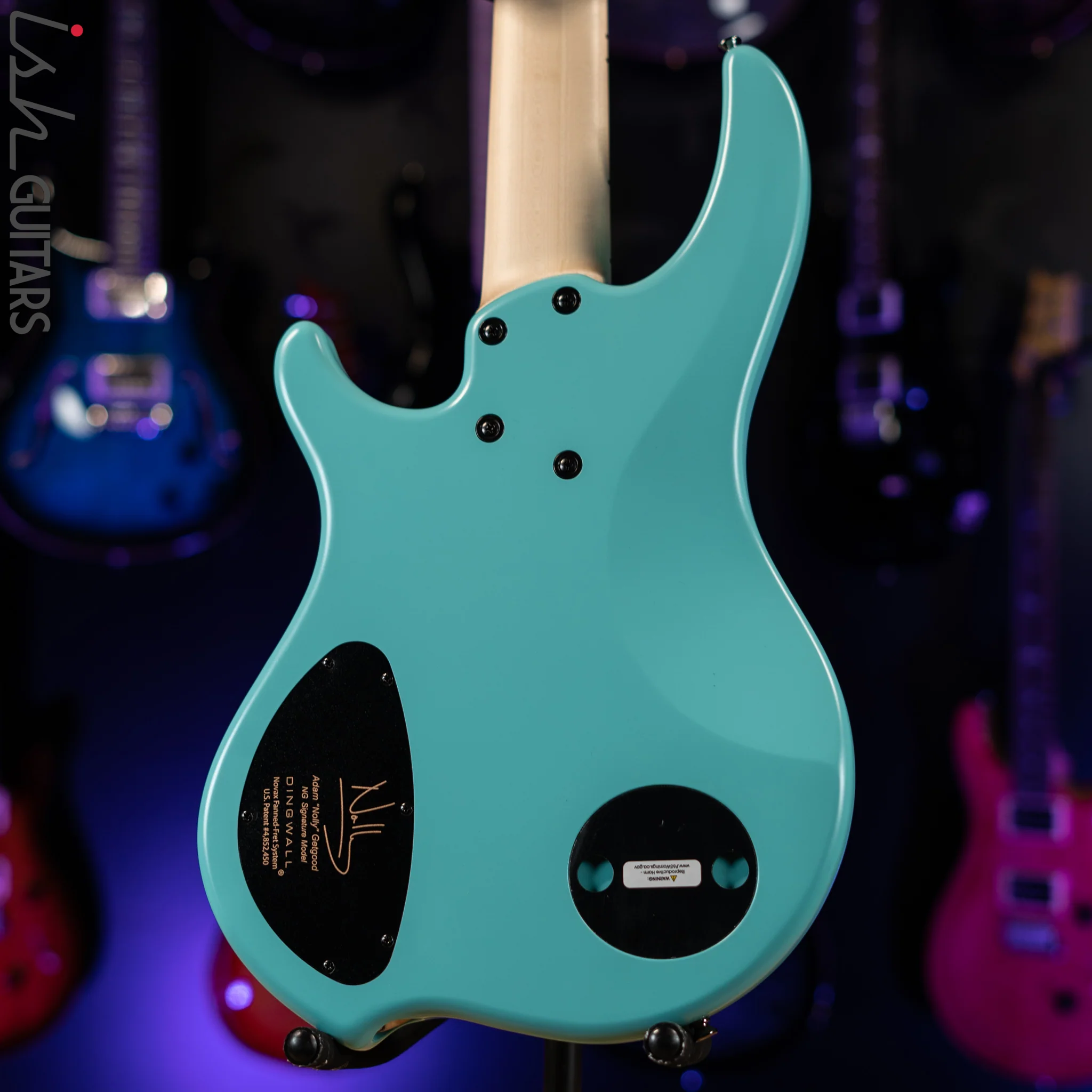 Dingwall NG-3 5-String Bass Celestial Blue Matte - Image 7