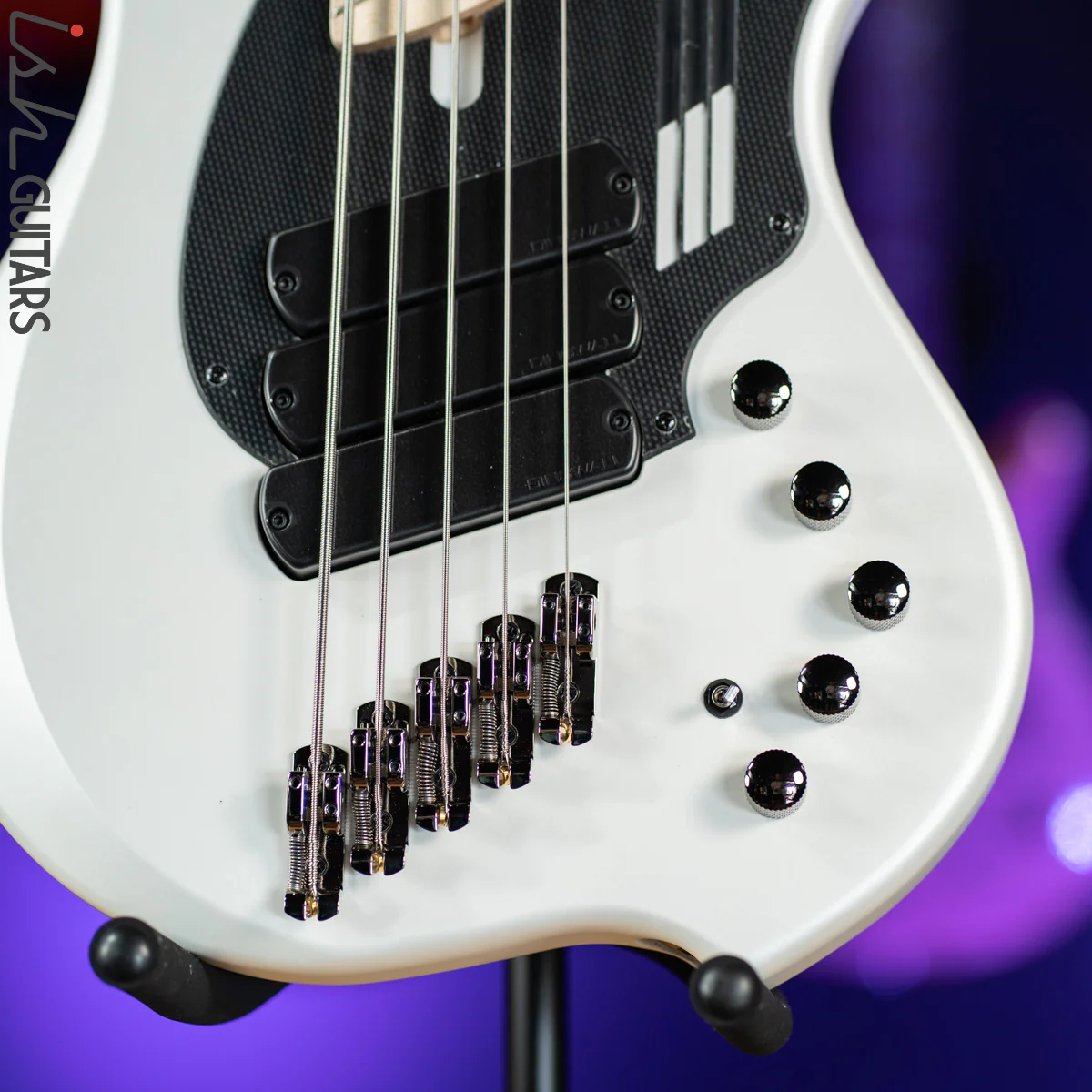 Dingwall NG-3 5-String Bass Ducati White - Image 4