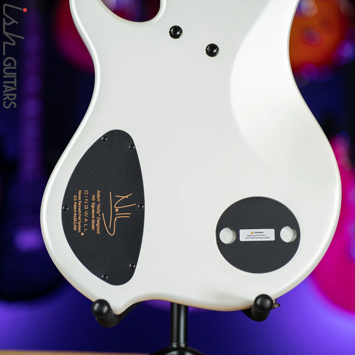 Dingwall NG-3 5-String Bass Ducati White - Image 7