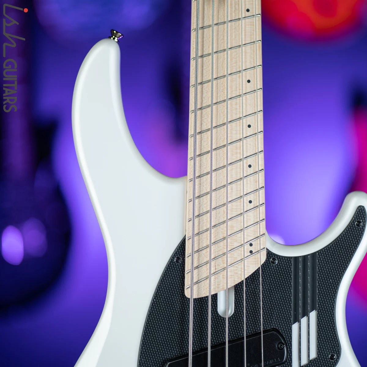 Dingwall NG-3 5-String Bass Ducati White - Image 3
