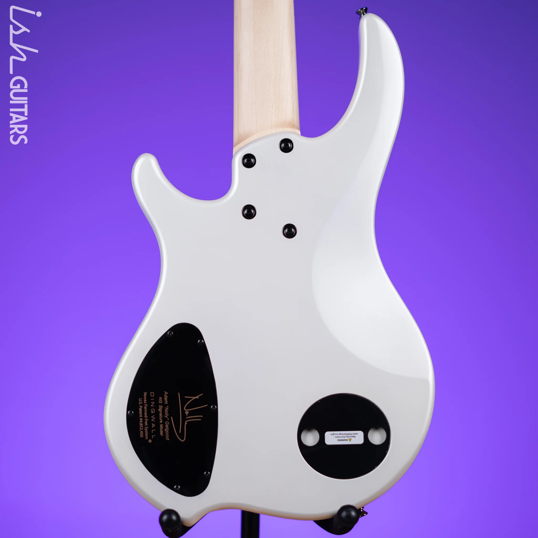 Dingwall NG-3 5-String Bass Ducati White - Image 7