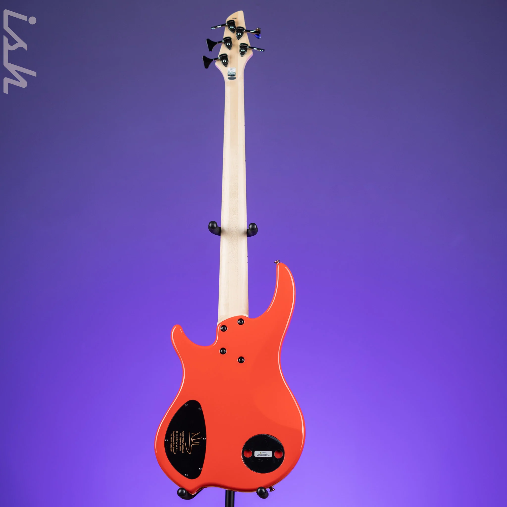 Dingwall NG-3 5-String Bass Fiesta Red - Image 6