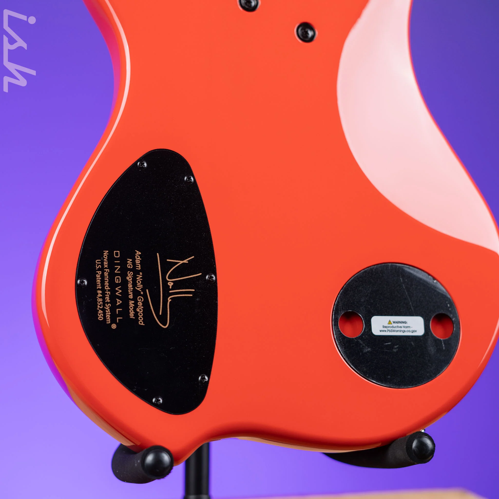 Dingwall NG-3 5-String Bass Fiesta Red - Image 9
