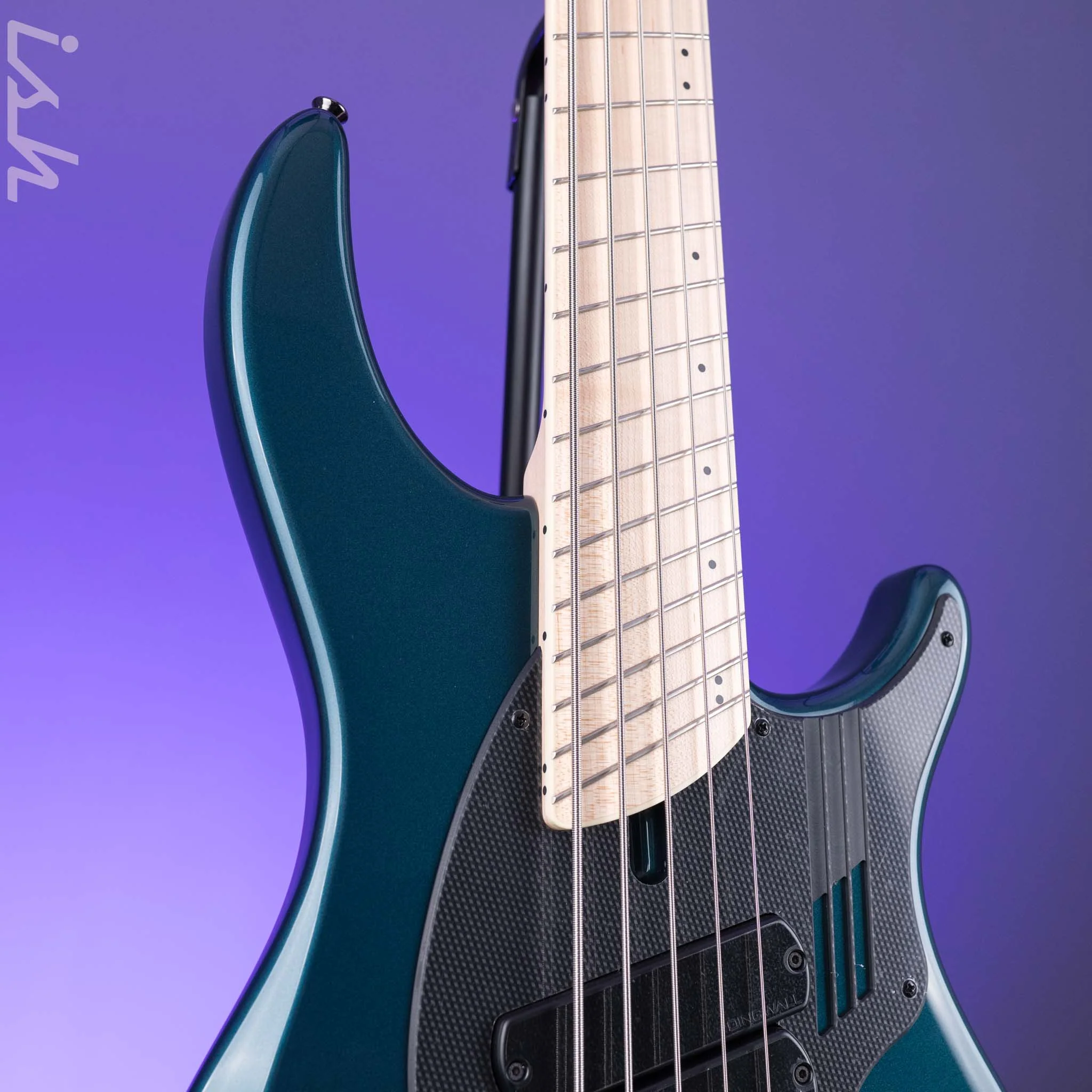 Dingwall NG-3 5-String Bass Guitar Black Forest Green - Image 3