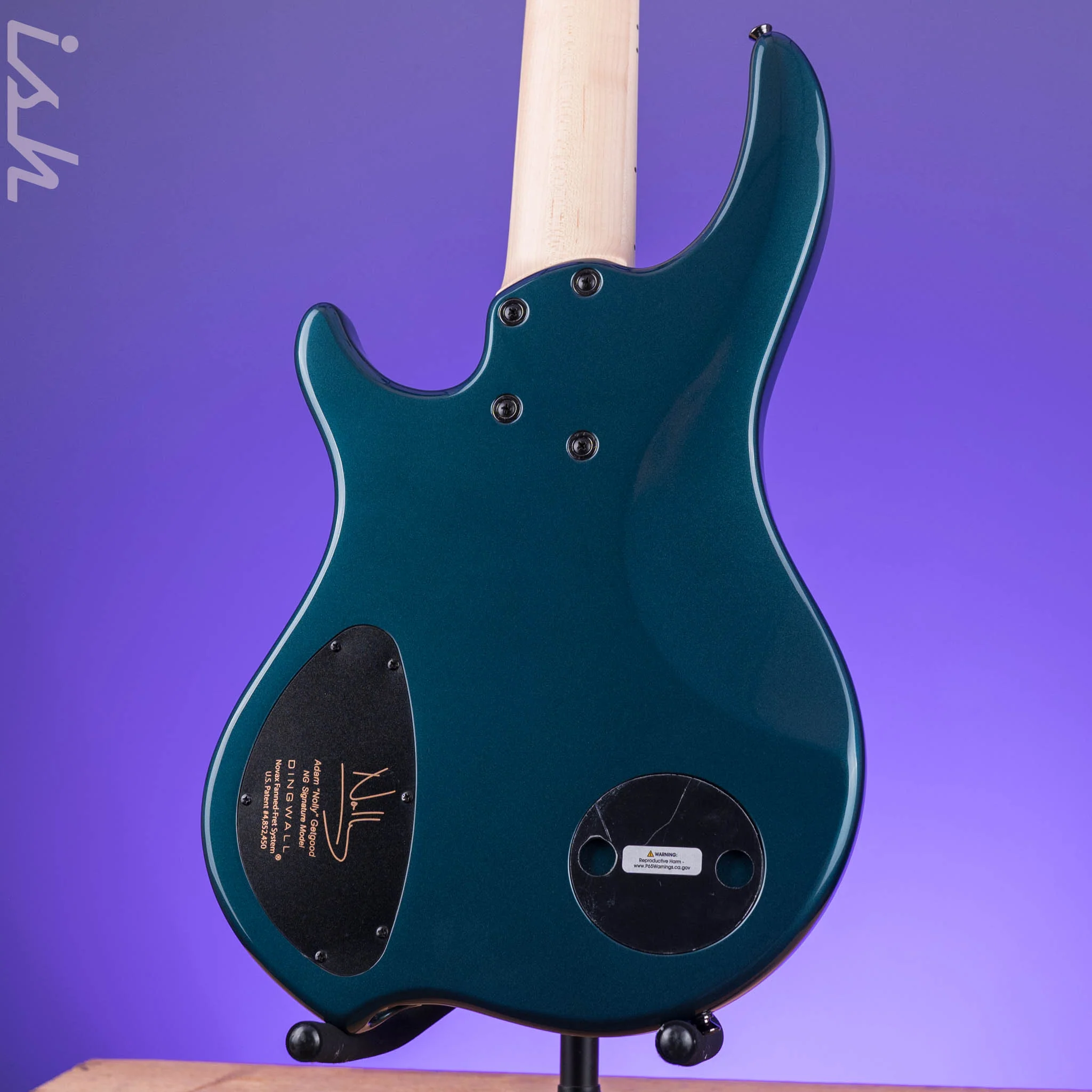 Dingwall NG-3 5-String Bass Guitar Black Forest Green - Image 7