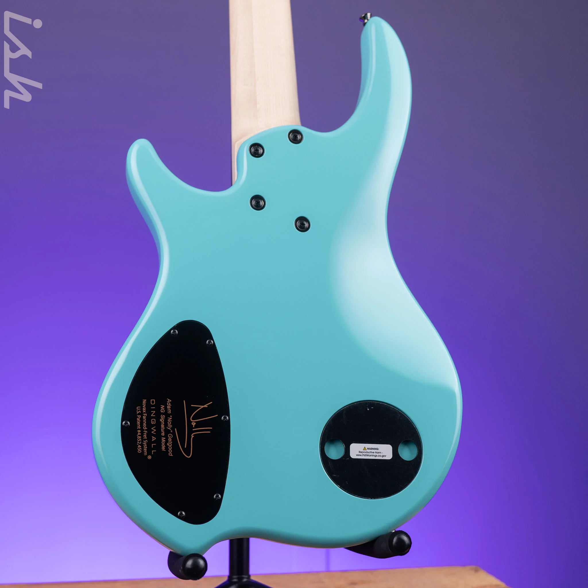 Dingwall NG-3 5-String Bass Guitar Matte Celestial Blue - Image 7