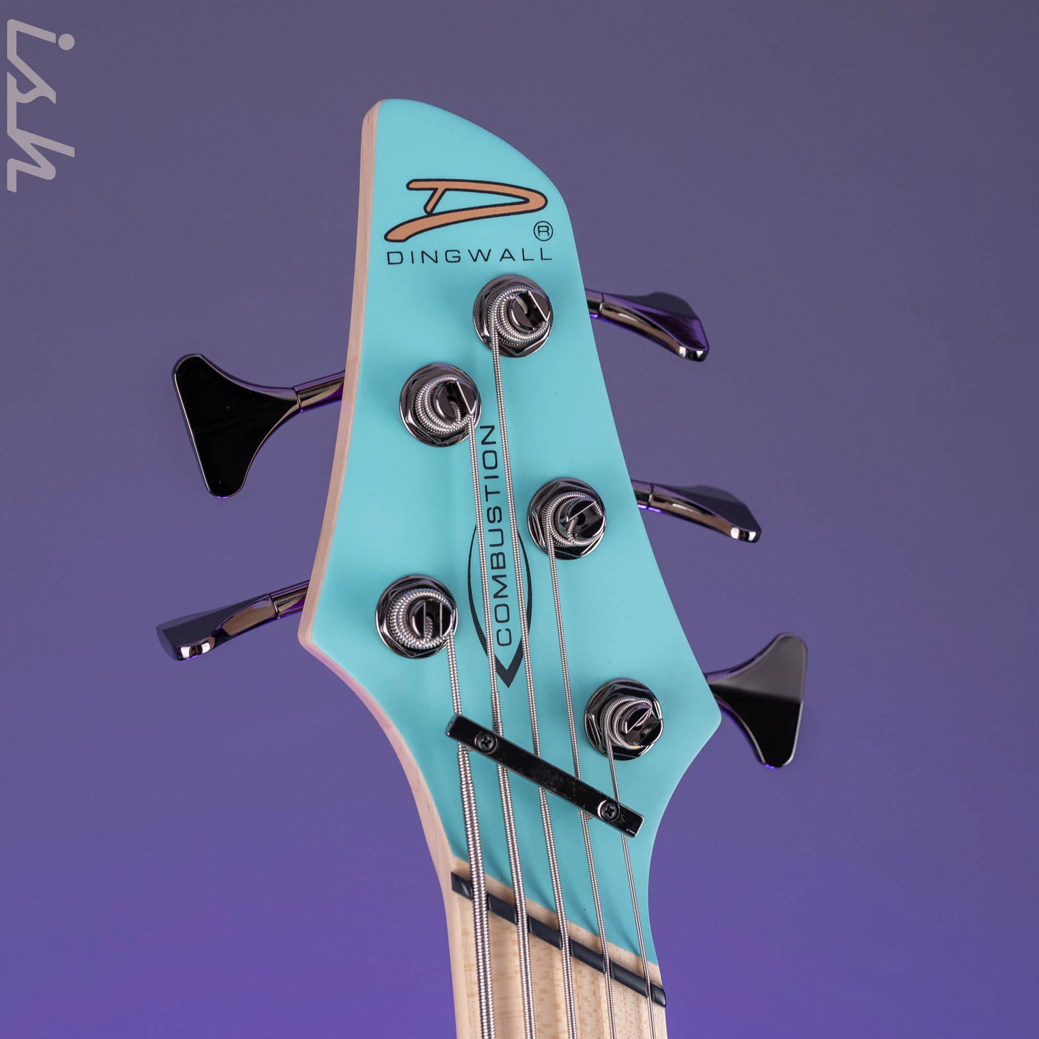 Dingwall NG-3 5-String Bass Guitar Matte Celestial Blue - Image 5