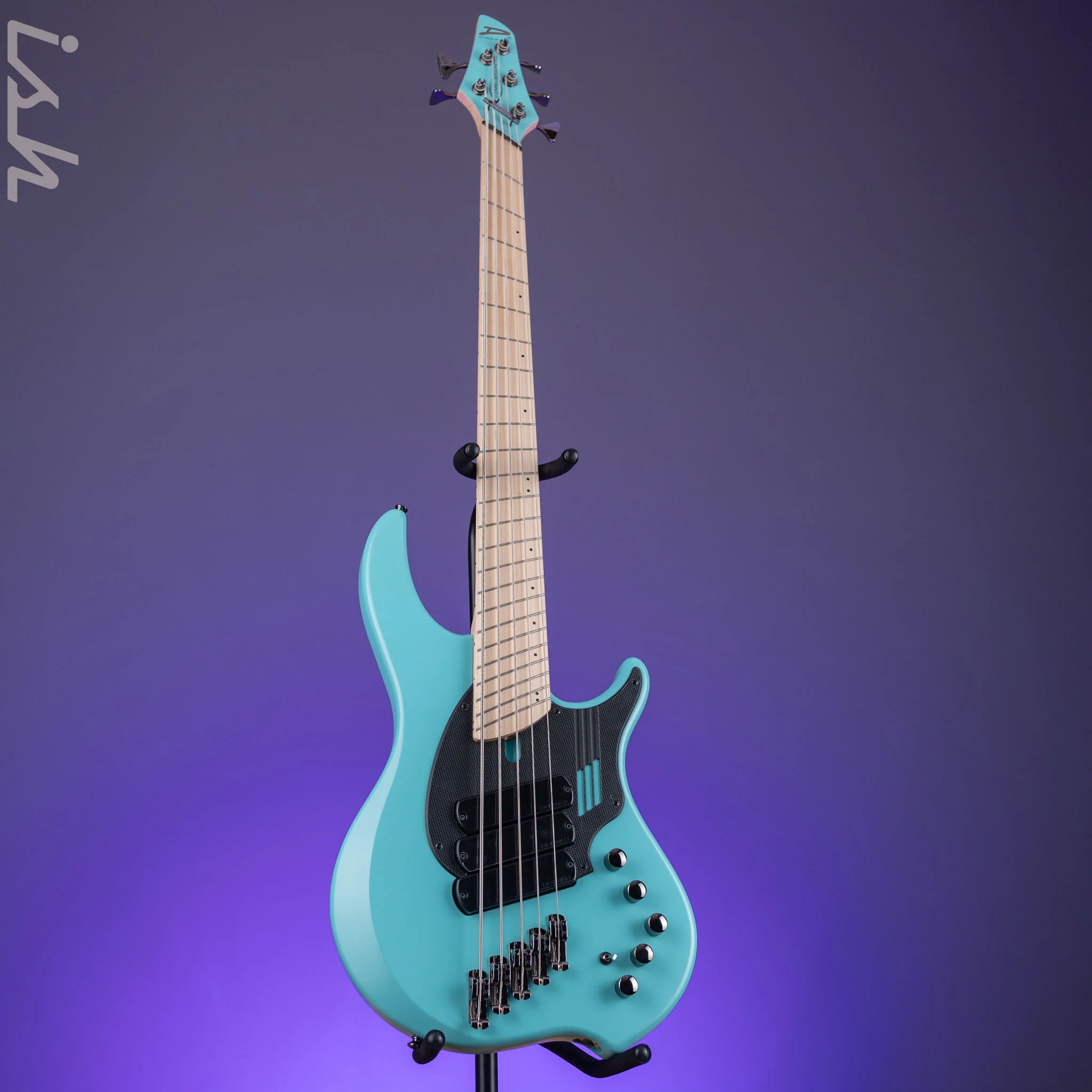 Dingwall NG-3 5-String Bass Guitar Matte Celestial Blue - Image 2