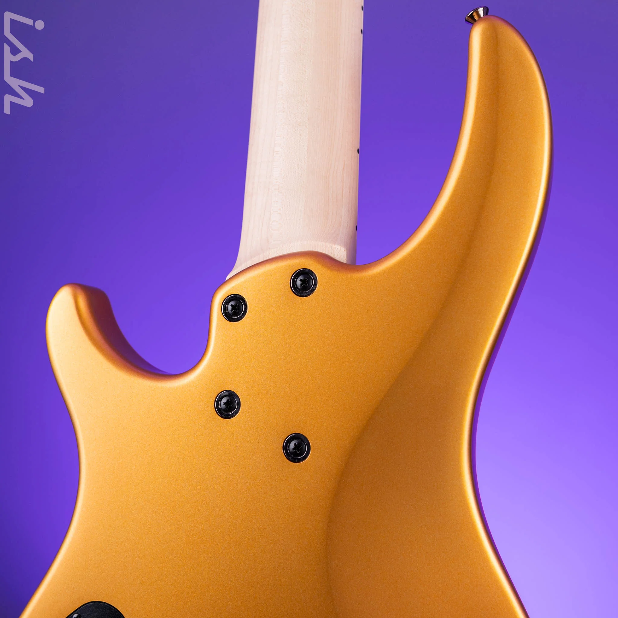 Dingwall NG-3 5-String Bass Guitar Matte Gold Metallic - Image 8