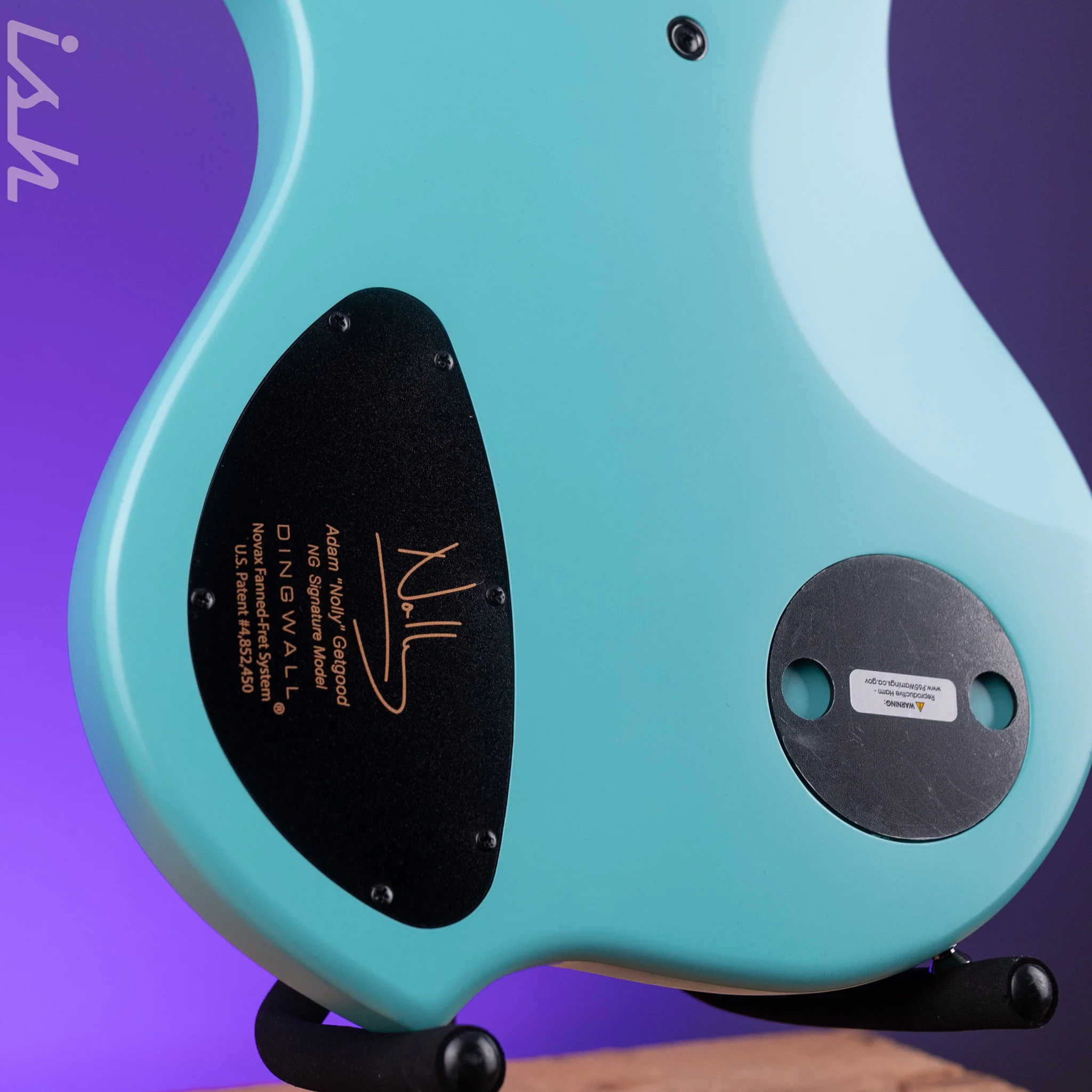 Dingwall NG-3 5-String Bass Matte Celestial Blue - Image 10