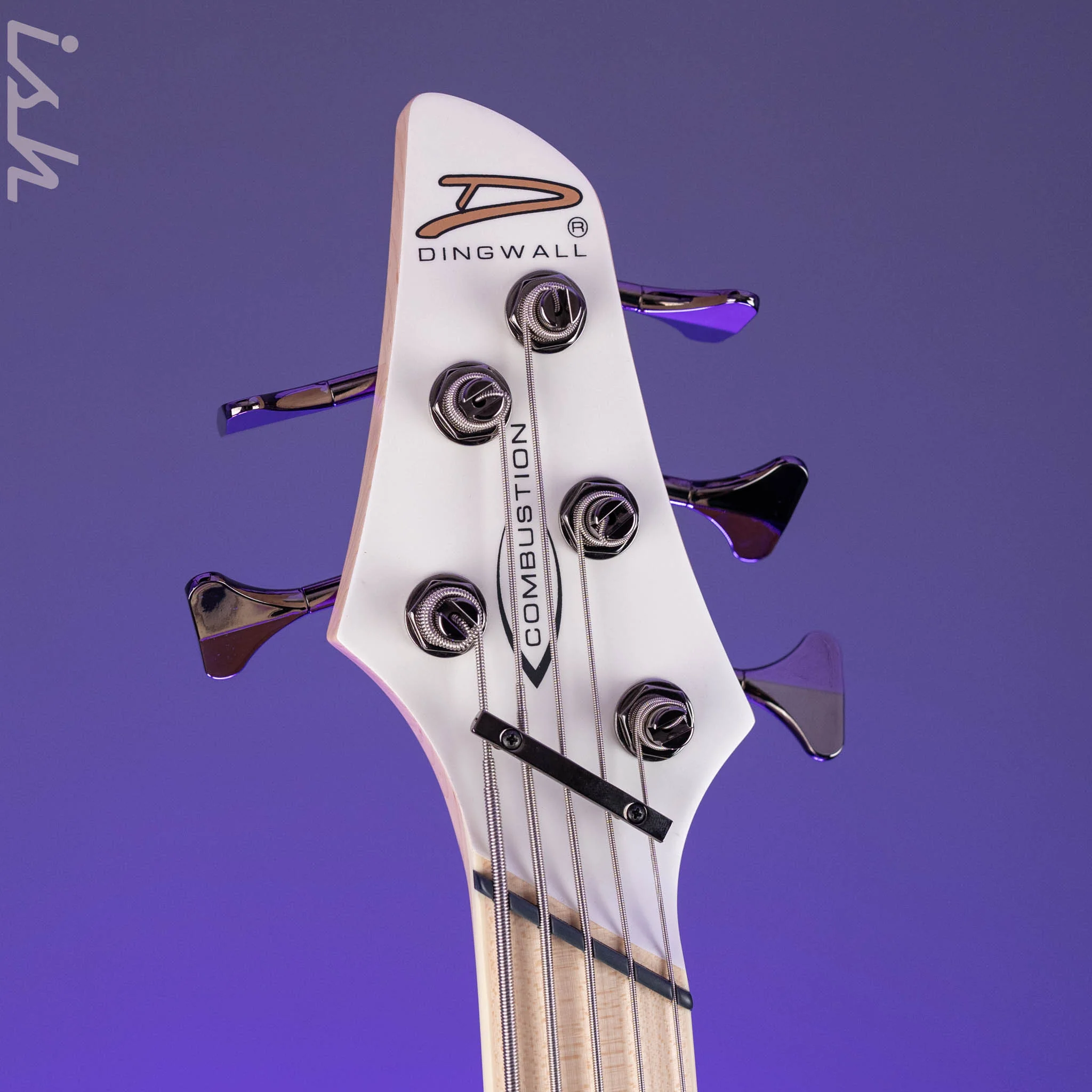 Dingwall NG-3 5-String Bass Matte Ducati Pearl White - Image 5