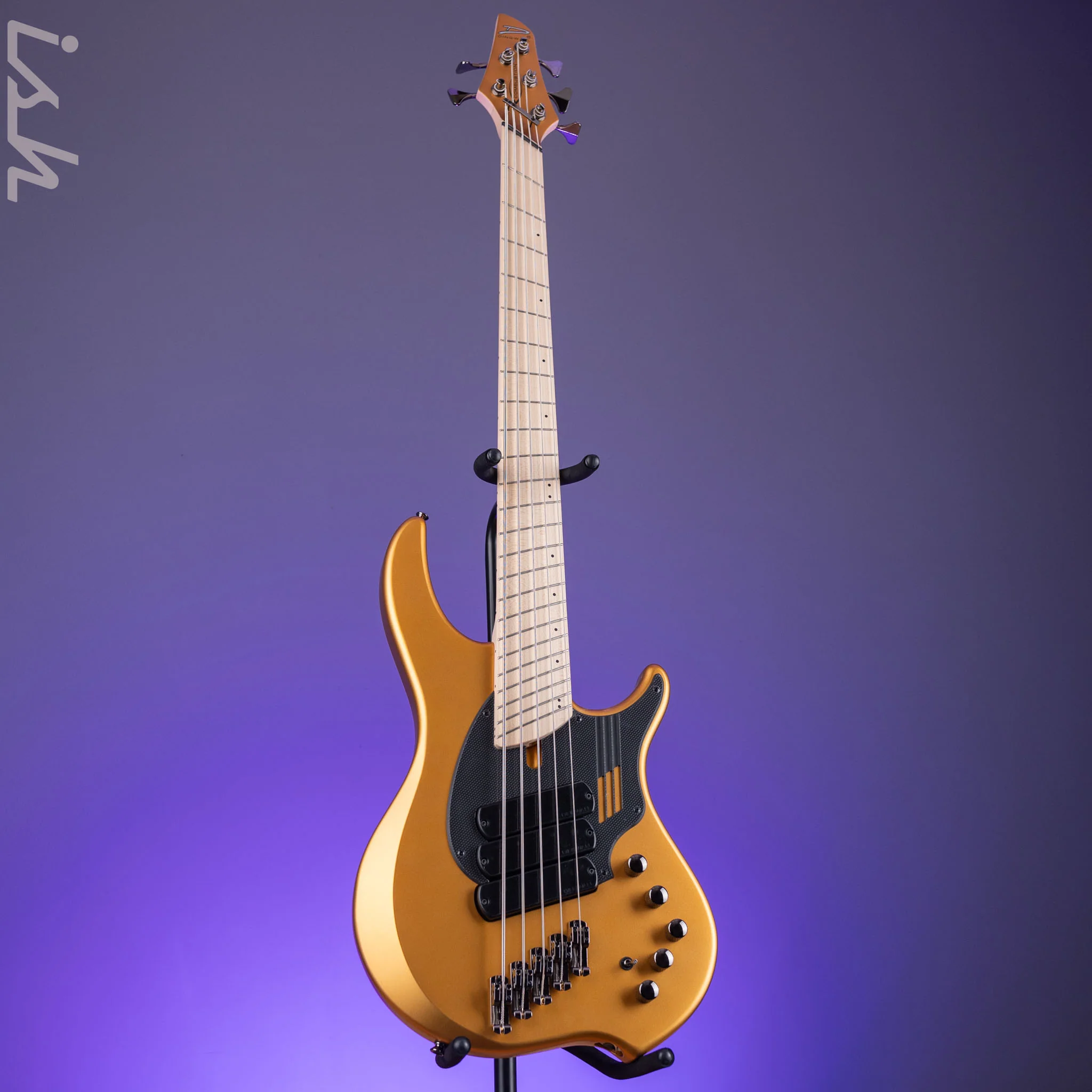 Dingwall NG-3 5-String Bass Matte Gold Metallic - Image 2