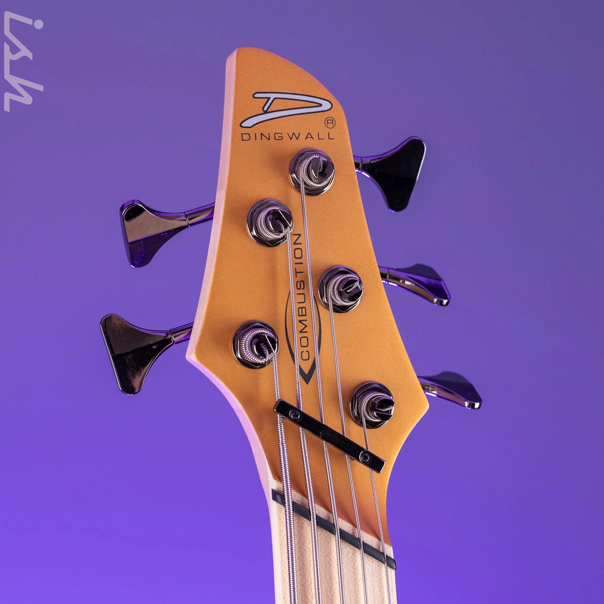 Dingwall NG-3 5-String Bass Matte Gold Metallic - Image 5