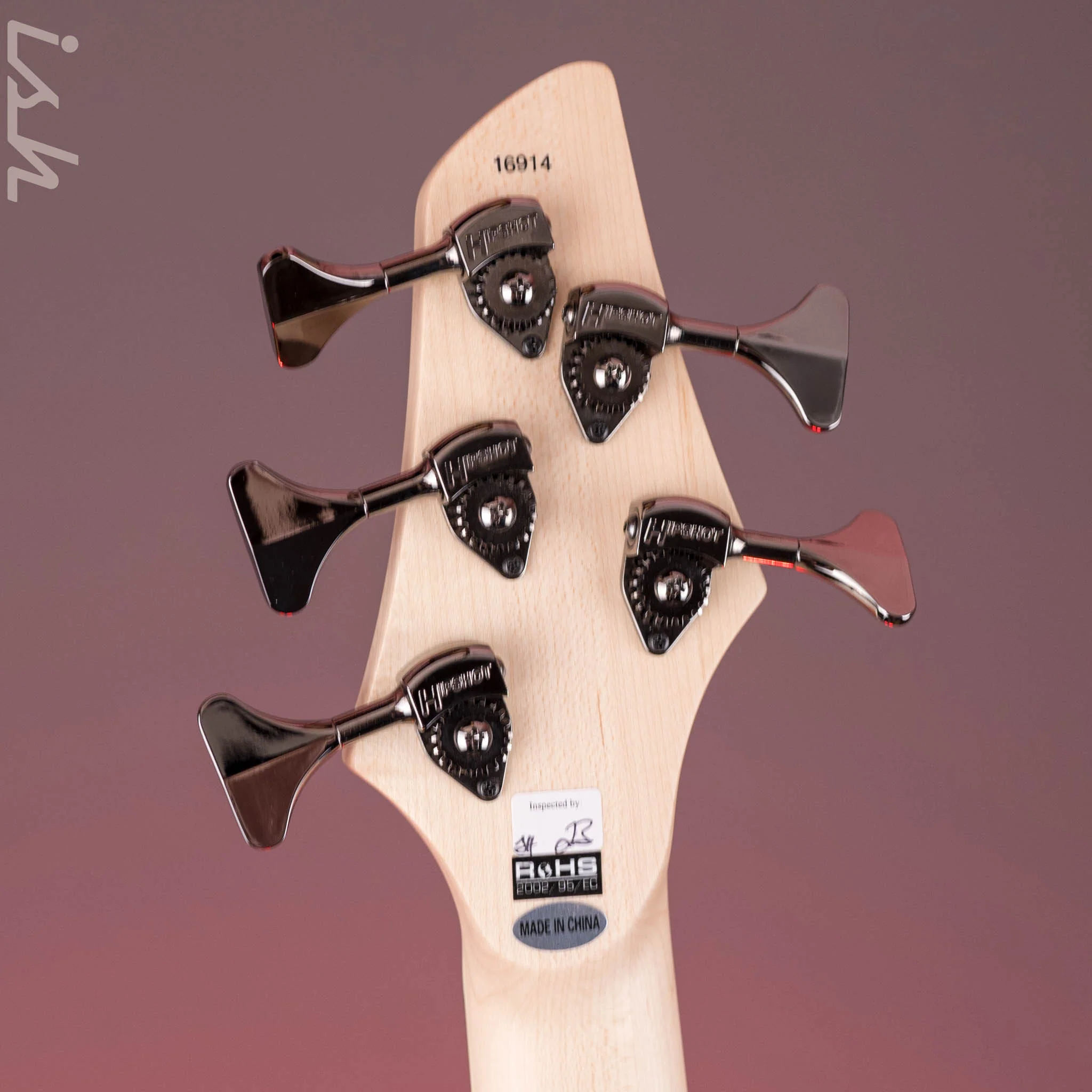 Dingwall NG-3 5-String Bass Metallic Black - Image 10