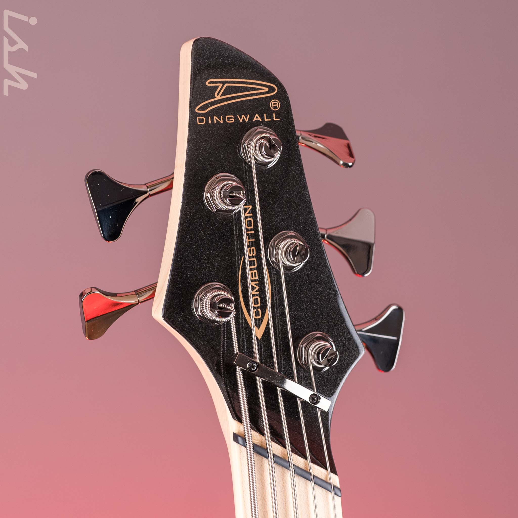 Dingwall NG-3 5-String Bass Metallic Black - Image 5