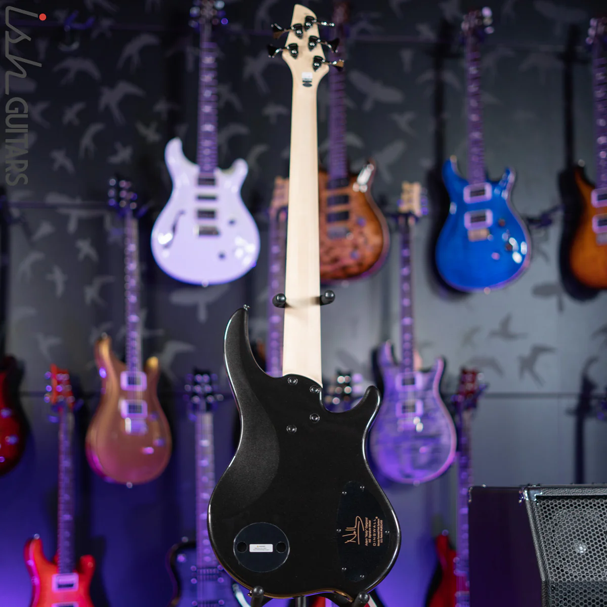Dingwall NG-3 5-String Left Hand Bass Metallic Black Gloss - Image 6