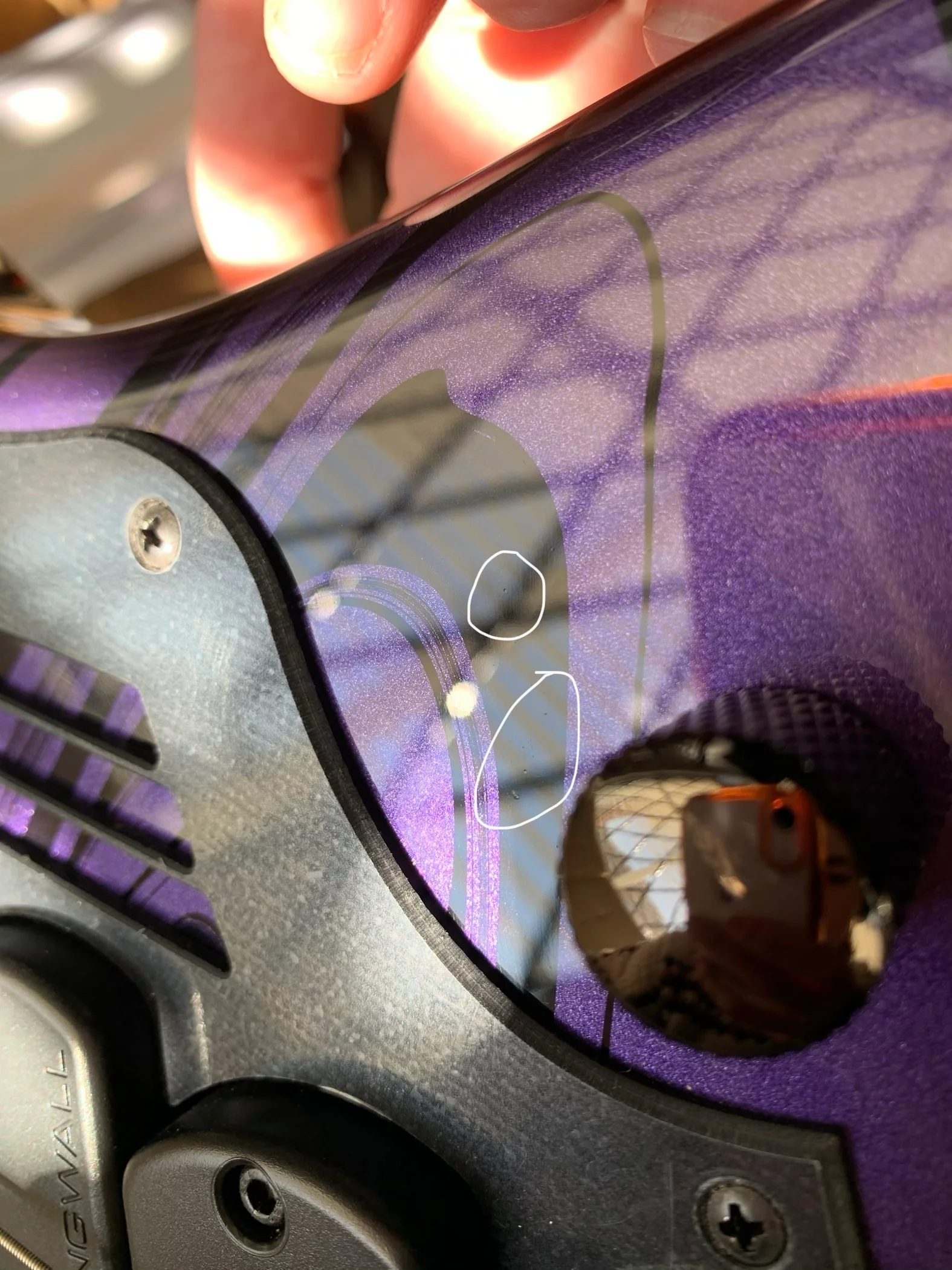 Dingwall NG-3 5-String Purple Metallic Swirl B-STOCK - Image 12