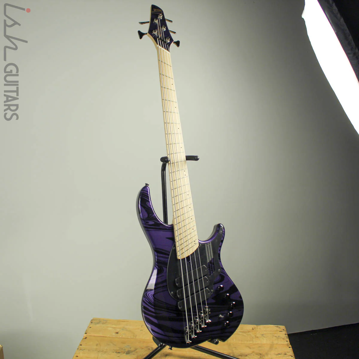 Dingwall NG-3 5-String Purple Metallic Swirl B-STOCK - Image 2