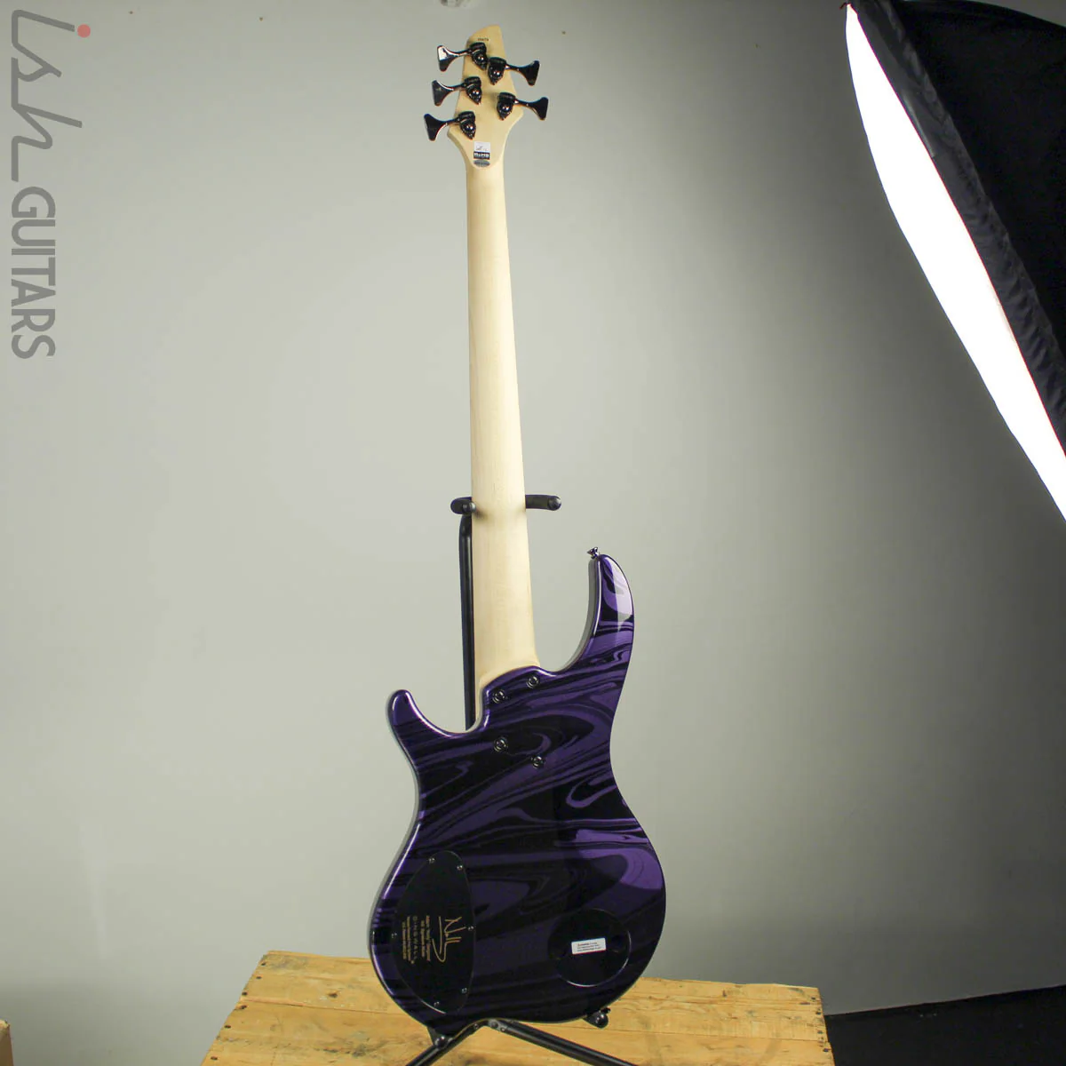 Dingwall NG-3 5-String Purple Metallic Swirl B-STOCK - Image 6