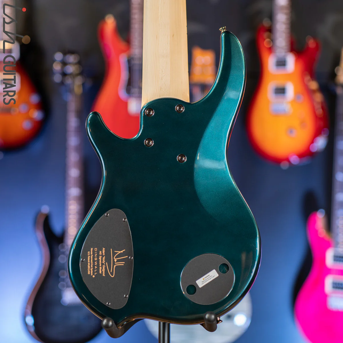 Dingwall NG-3 6-String Bass Black Forest Green - Image 7