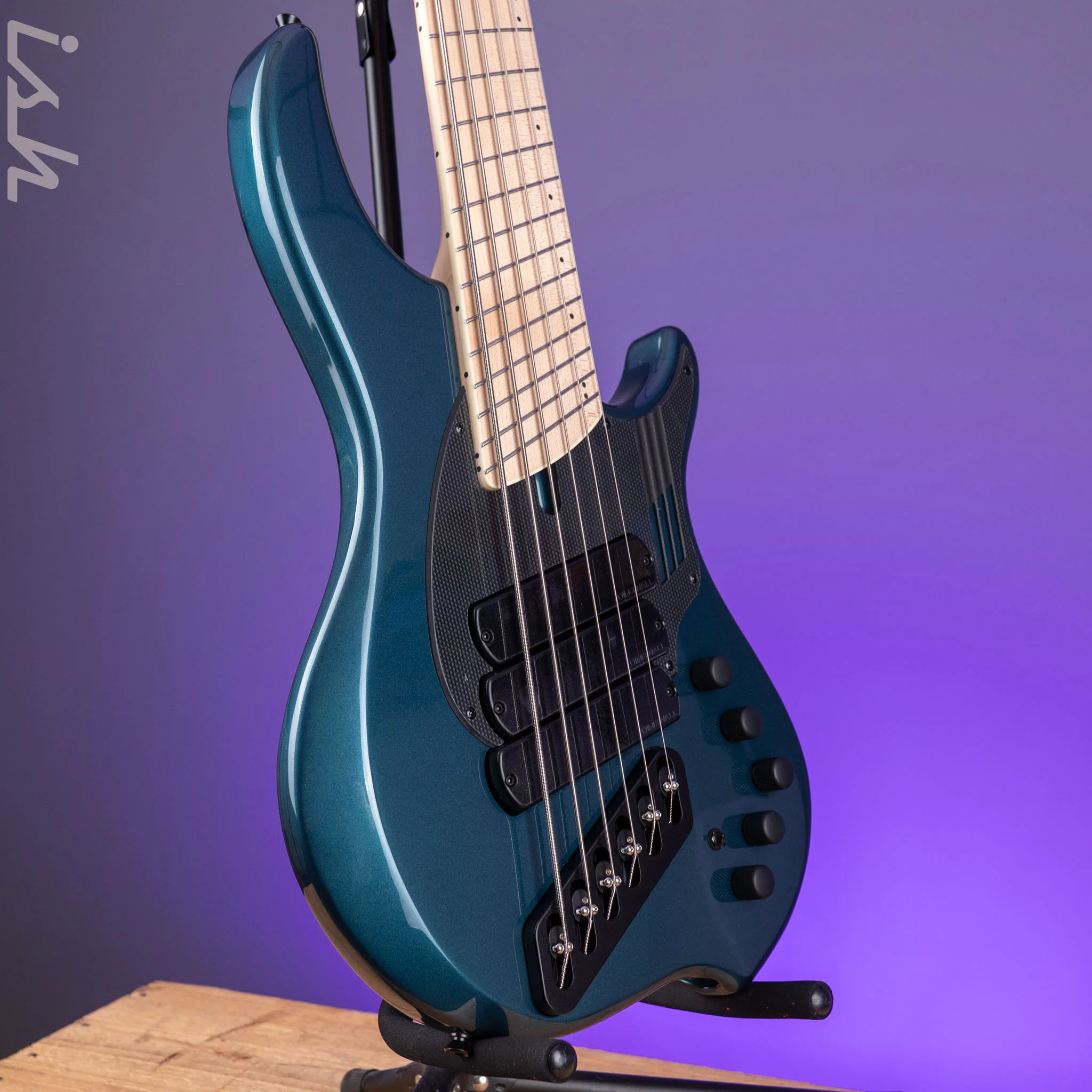 Dingwall NG-3 6-String Bass Gloss Blackforest Green - Image 3