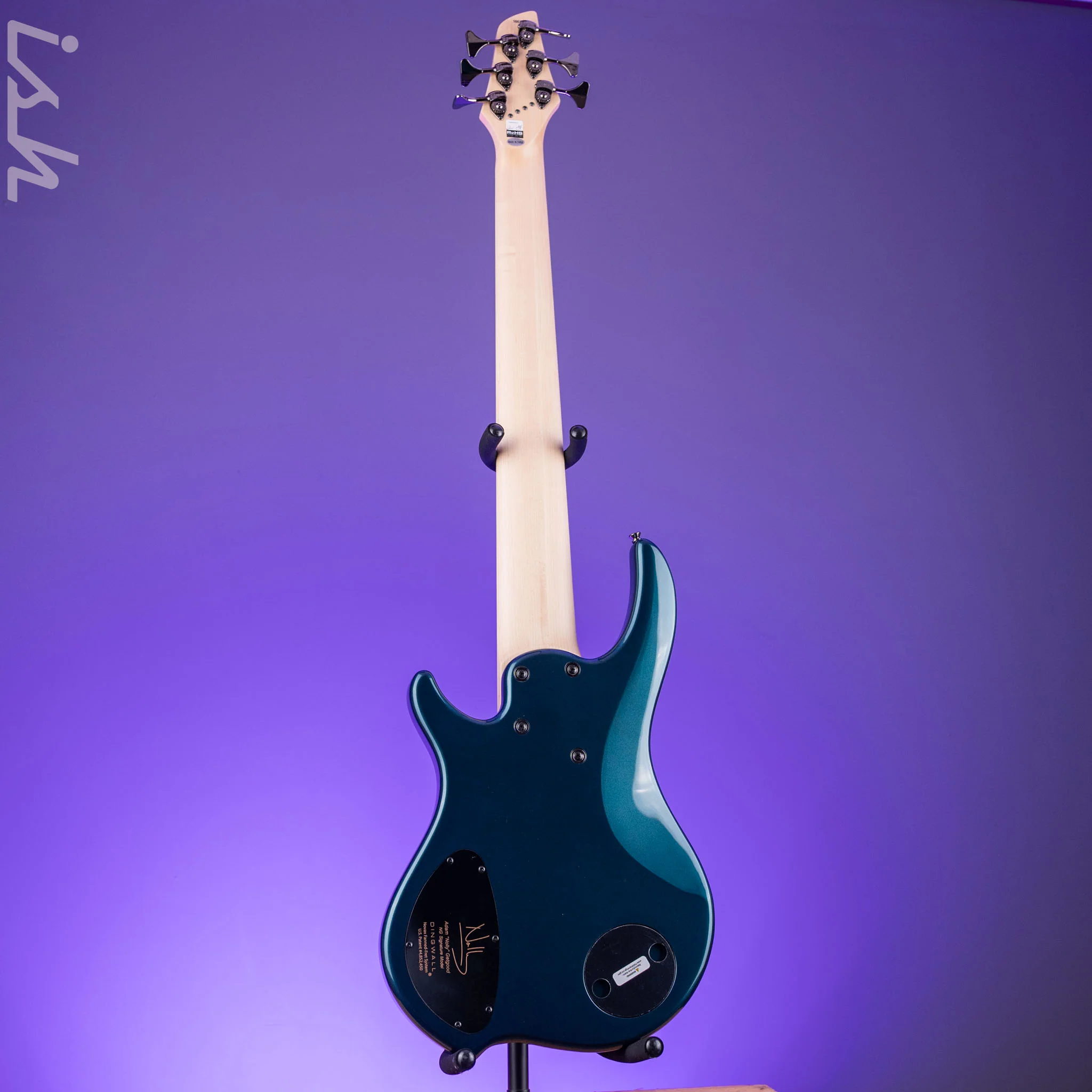 Dingwall NG-3 6-String Bass Guitar Black Forest Green - Image 6