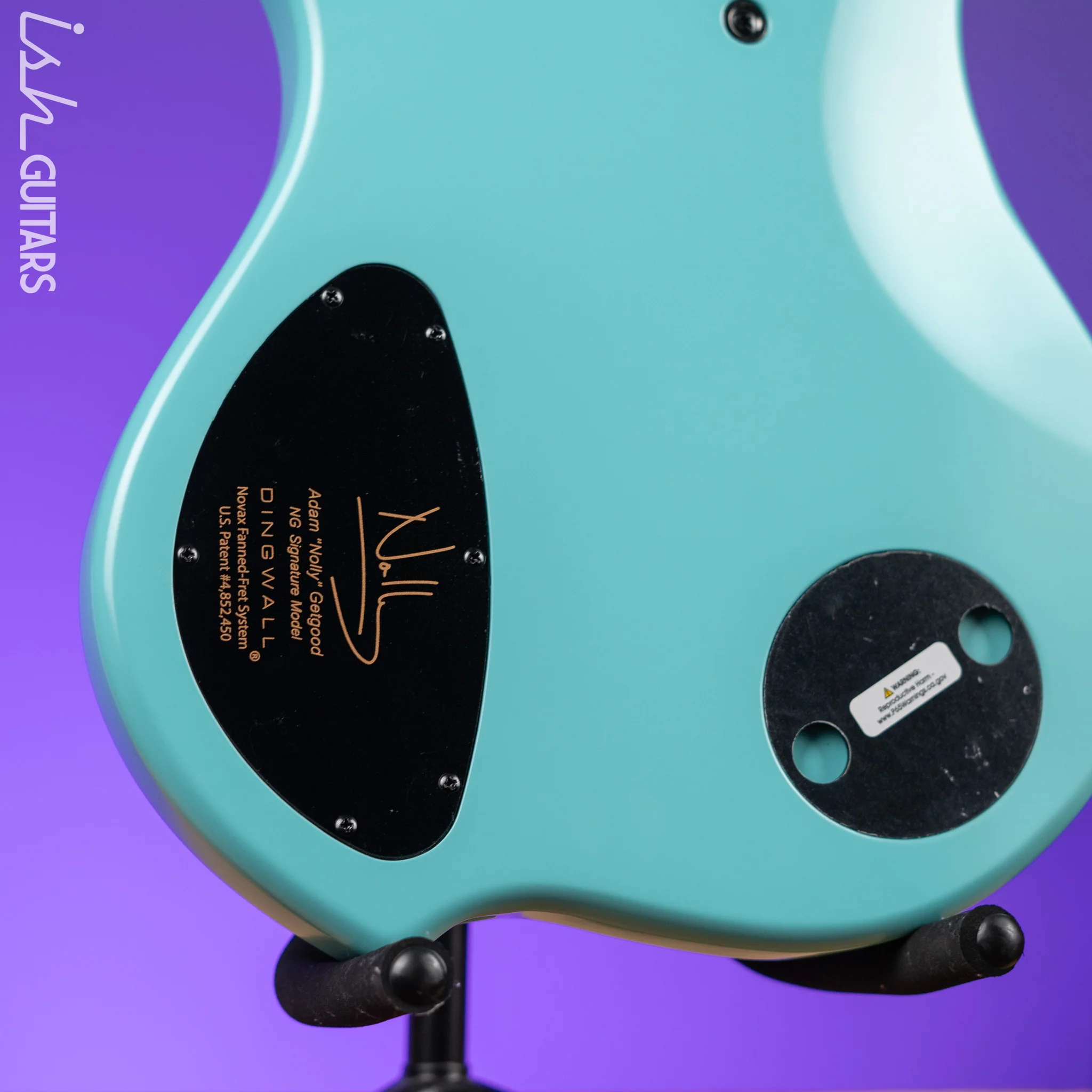 Dingwall NG-3 6-String Bass Matte Celestial Blue - Image 9
