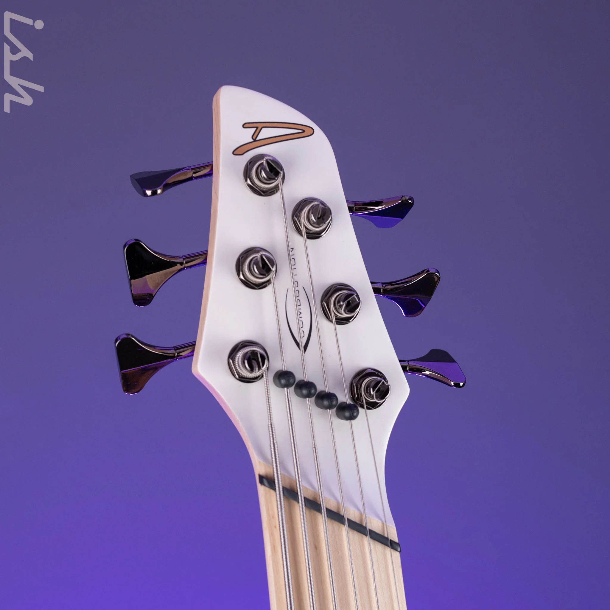 Dingwall NG-3 6-String Bass Matte Ducati Pearl White - Image 5