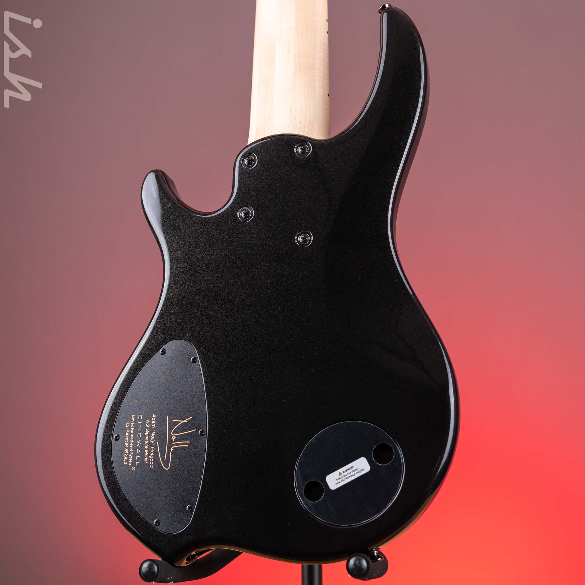 Dingwall NG-3 6-String Bass Metallic Black - Image 7