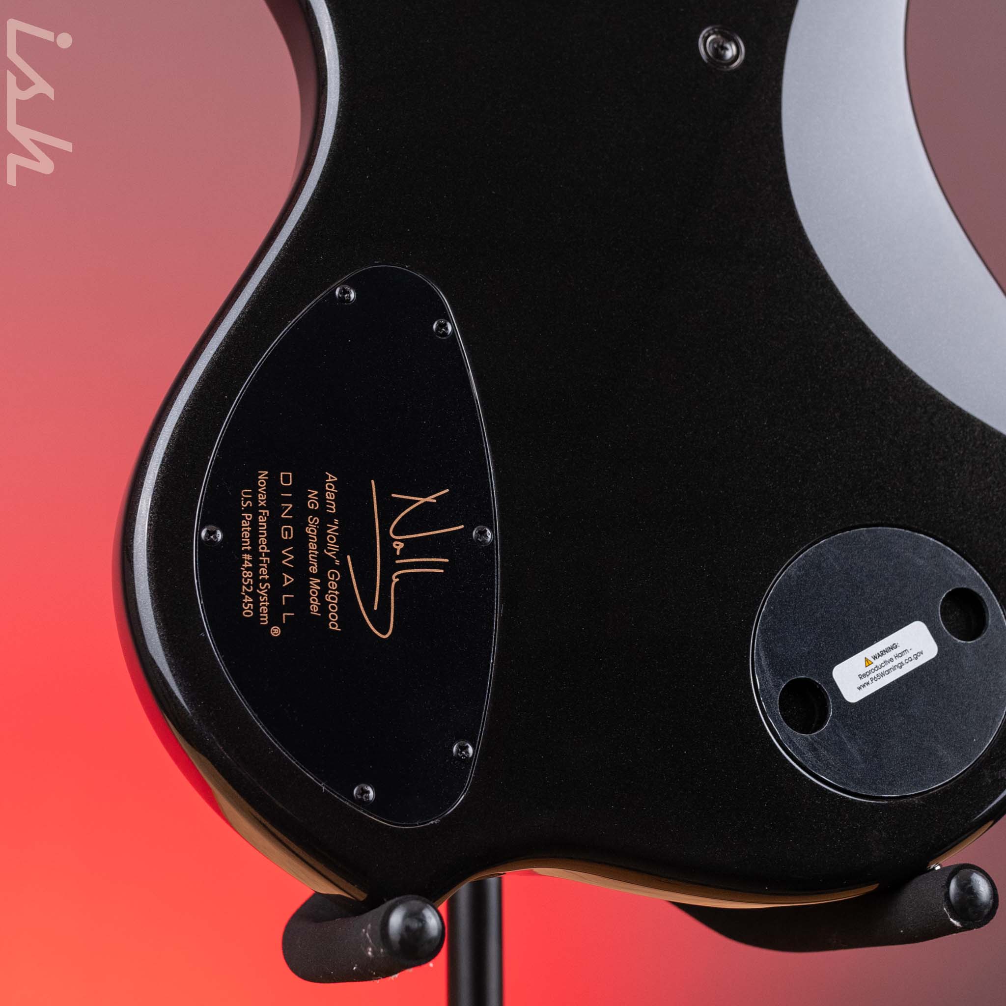 Dingwall NG-3 6-String Bass Metallic Black - Image 9