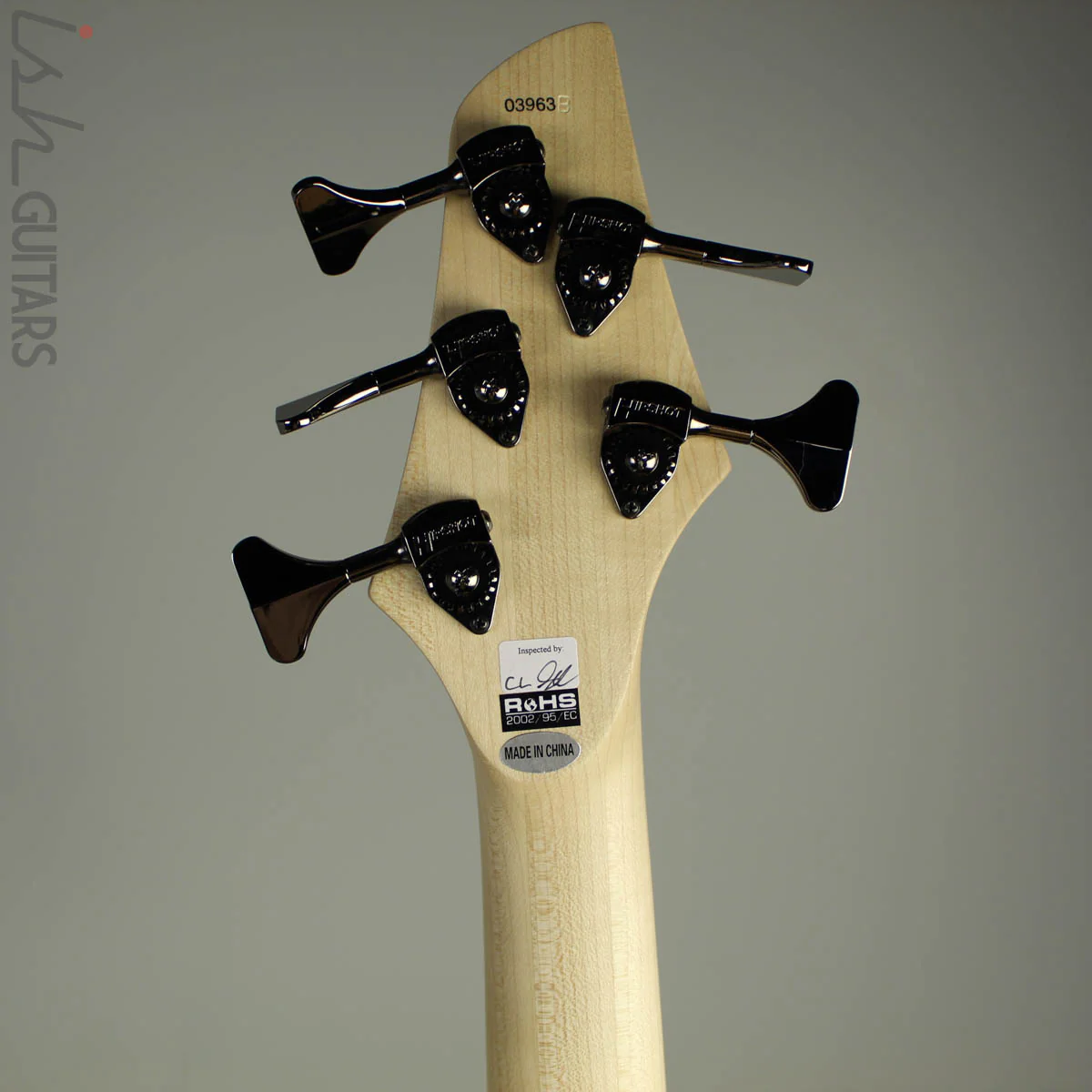 Dingwall NG2 5-String Lamborghini Matte Pearl Orange Maple Fretboard B-Stock - Image 9
