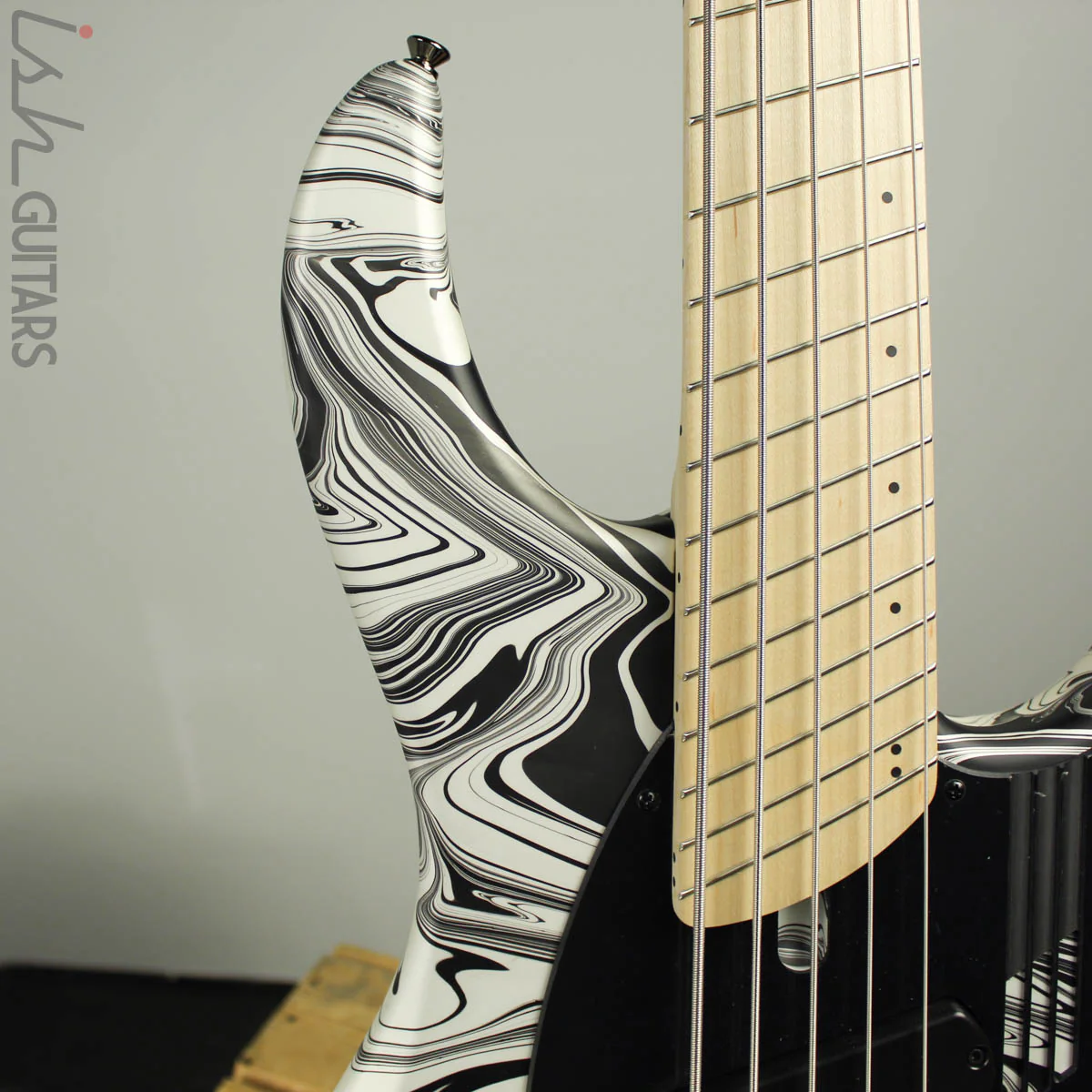 Dingwall NG3 5-String Ducati White Swirl Maple Fretboard B-Stock - Image 4