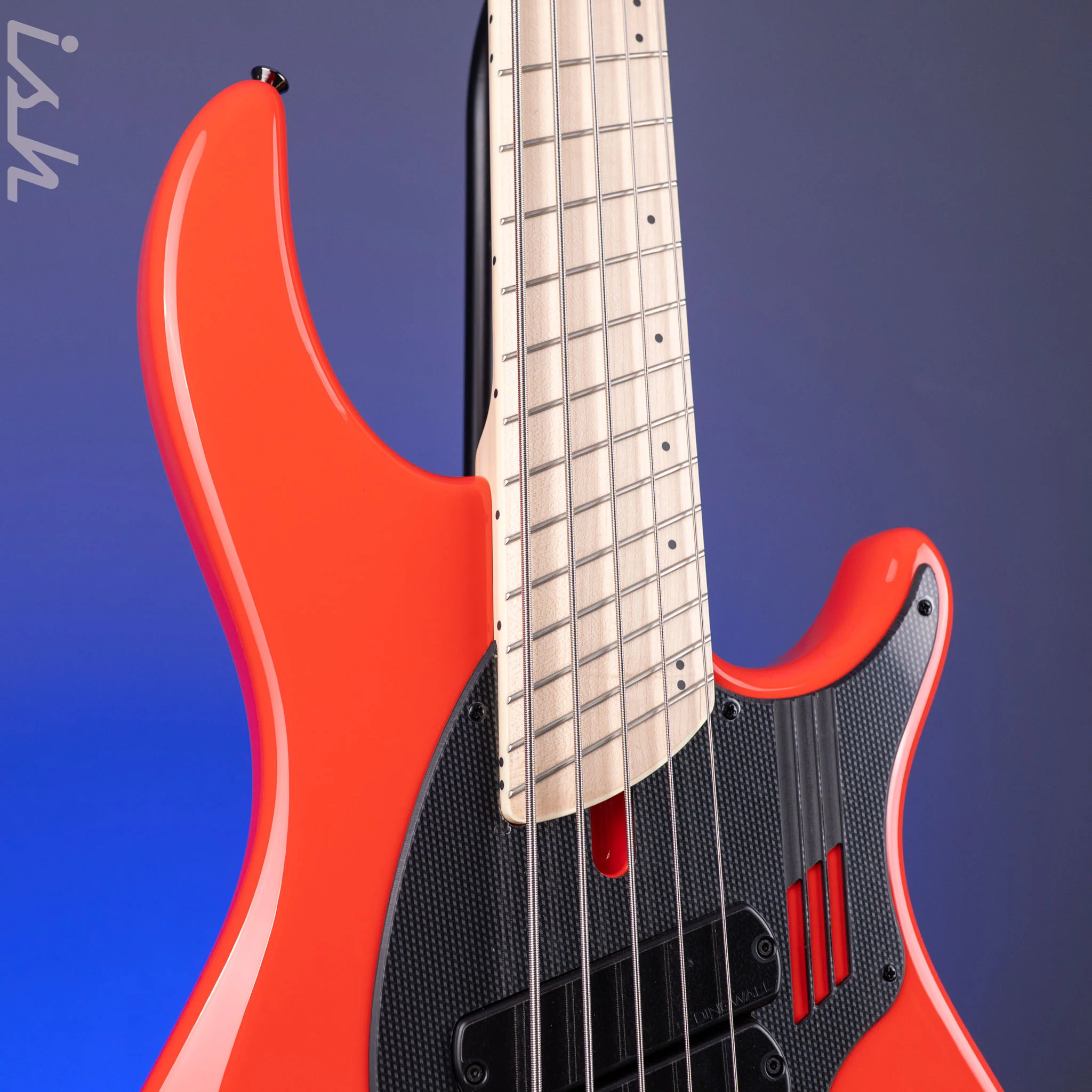 Dingwall NG3 5-String Ferrari Red - Individual Bridge Units - Image 4