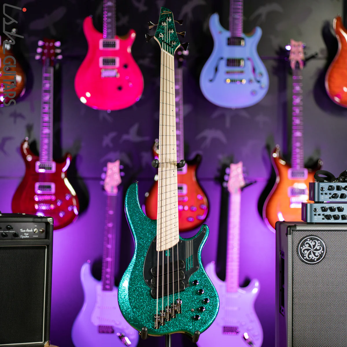 Dingwall NG3 5-String Gloss Metalflake Aquamarine - Image 2