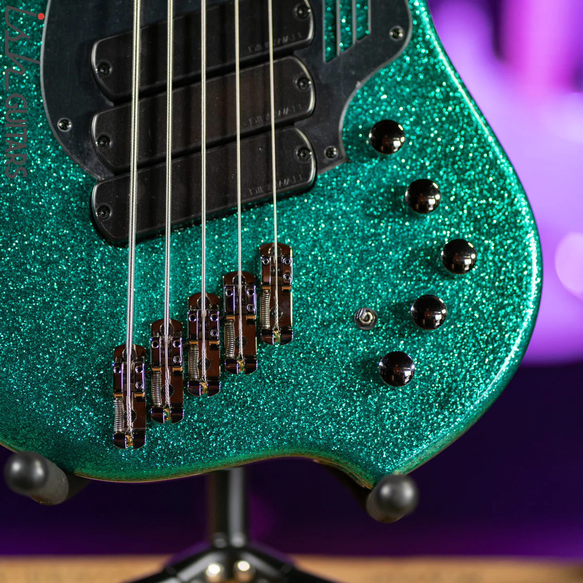 Dingwall NG3 5-String Gloss Metalflake Aquamarine - Image 4