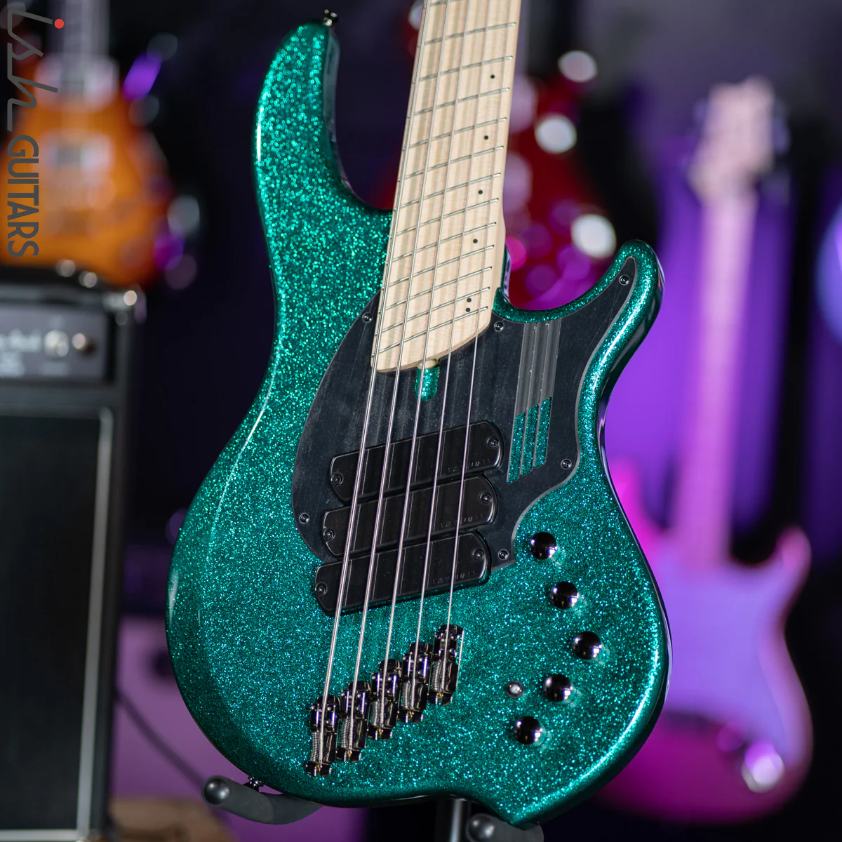 Dingwall NG-3 5-String Gloss Metalflake Aquamarine - Image 2
