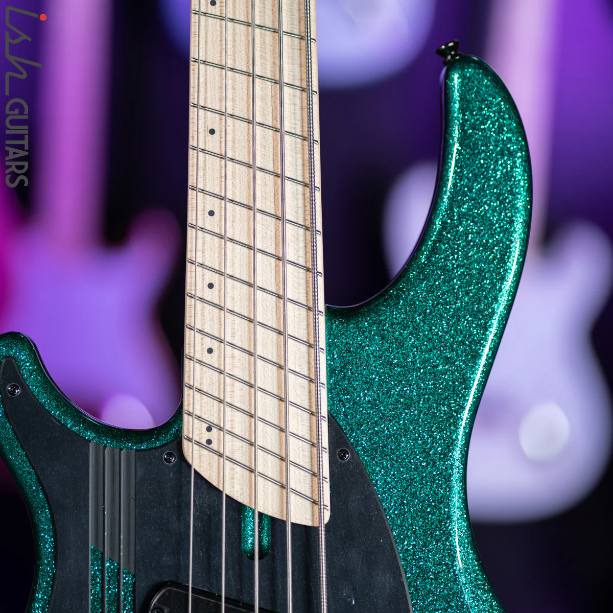 Dingwall Left Handed NG-3 5-String Gloss Metalflake Aquamarine - Image 3