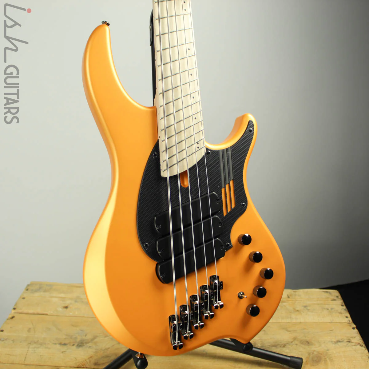 Dingwall NG3 5-String Lamborghini Matte Pearl Orange Swirl B-Stock