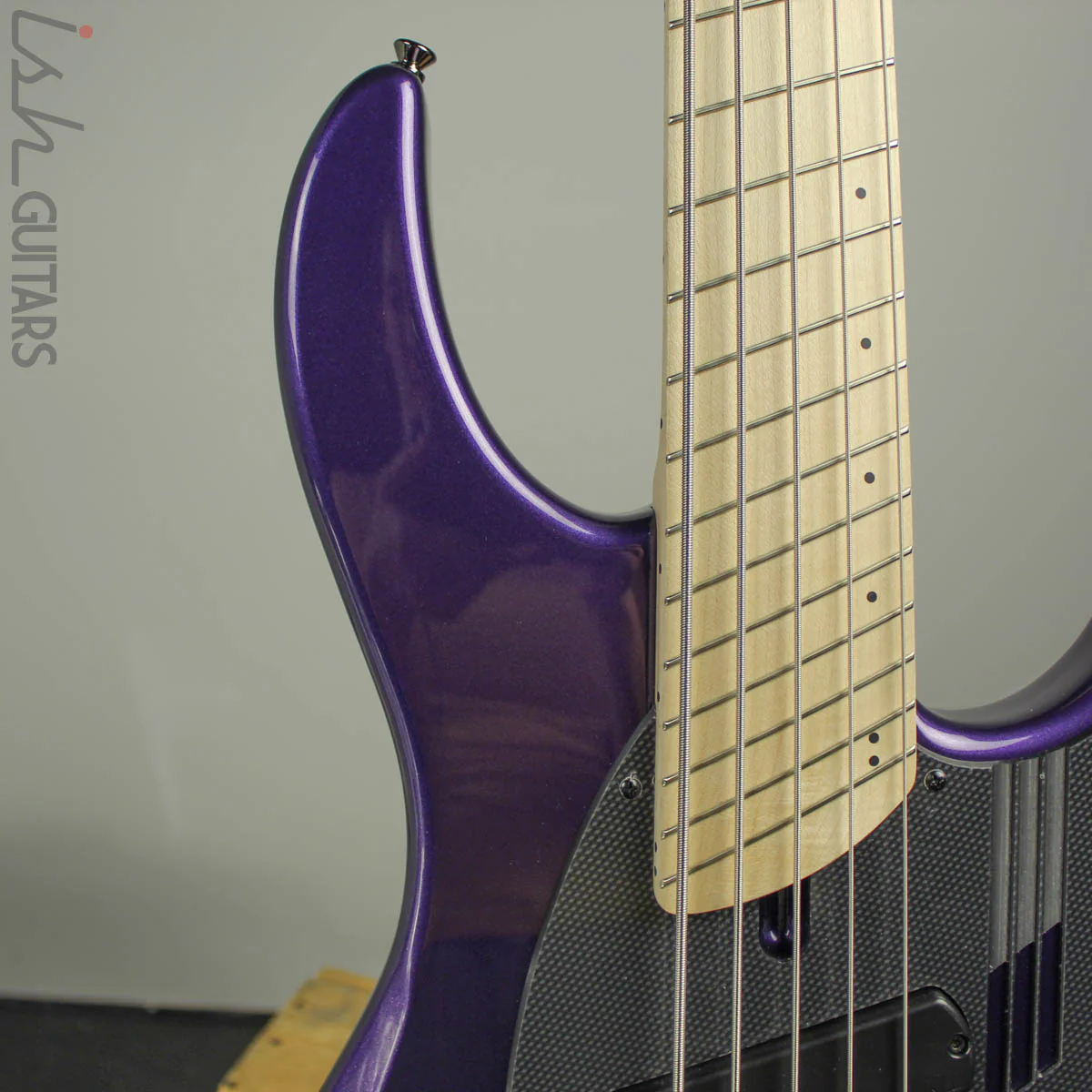 Dingwall NG3 5-String Purple Metallic Maple Fretboard - Image 4