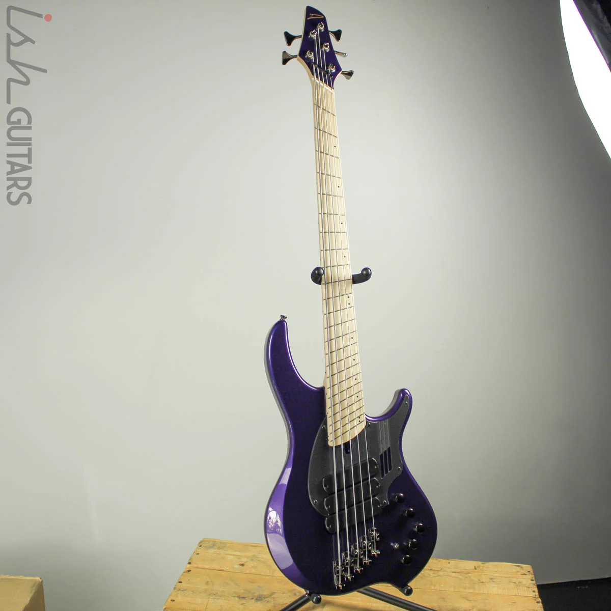 Dingwall NG3 5-String Purple Metallic Maple Fretboard B-Stock - Image 2