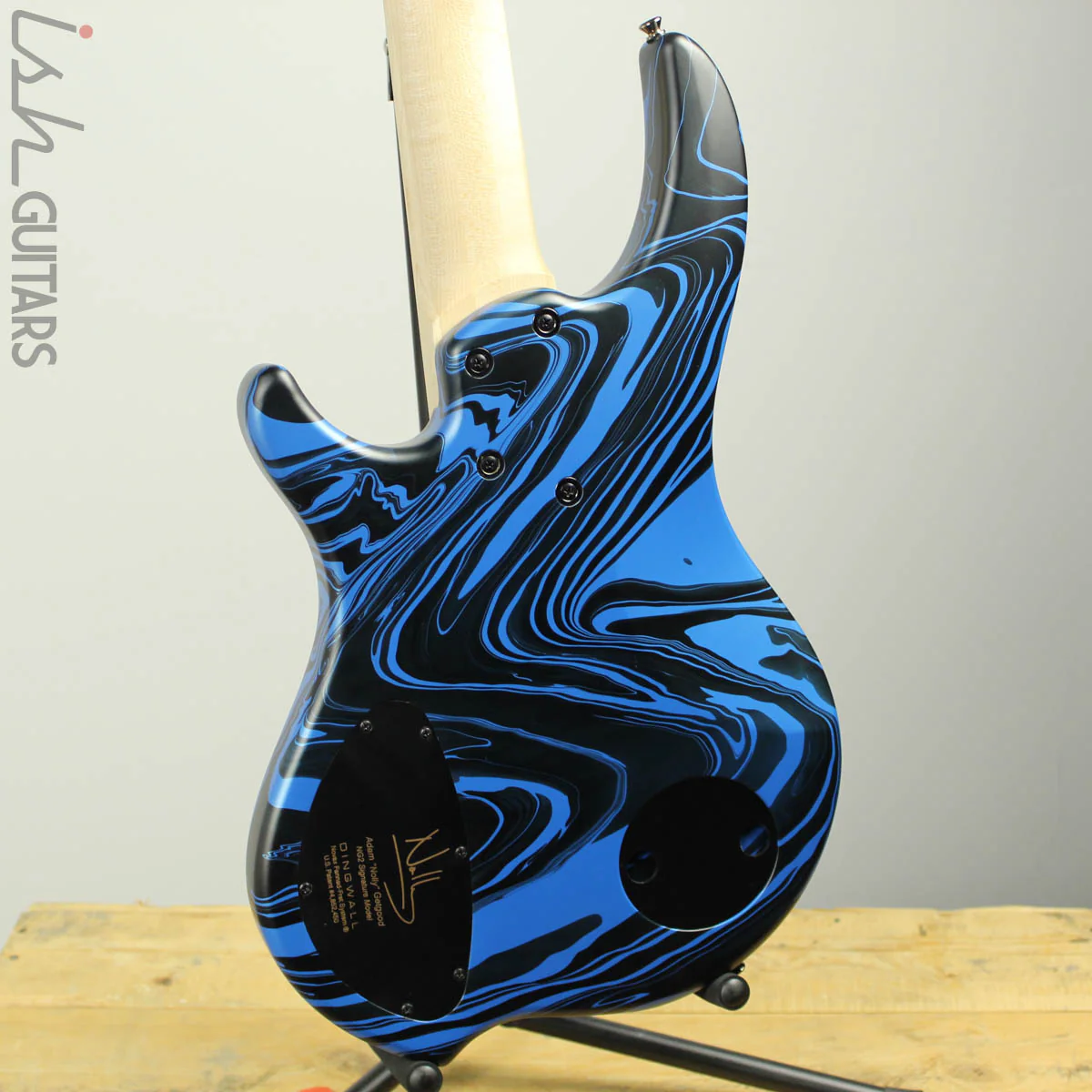 IN STOCK Dingwall NG3 Laguna Seca Blue Swirl (Discontinued Color!) 5 String Bass - Image 9
