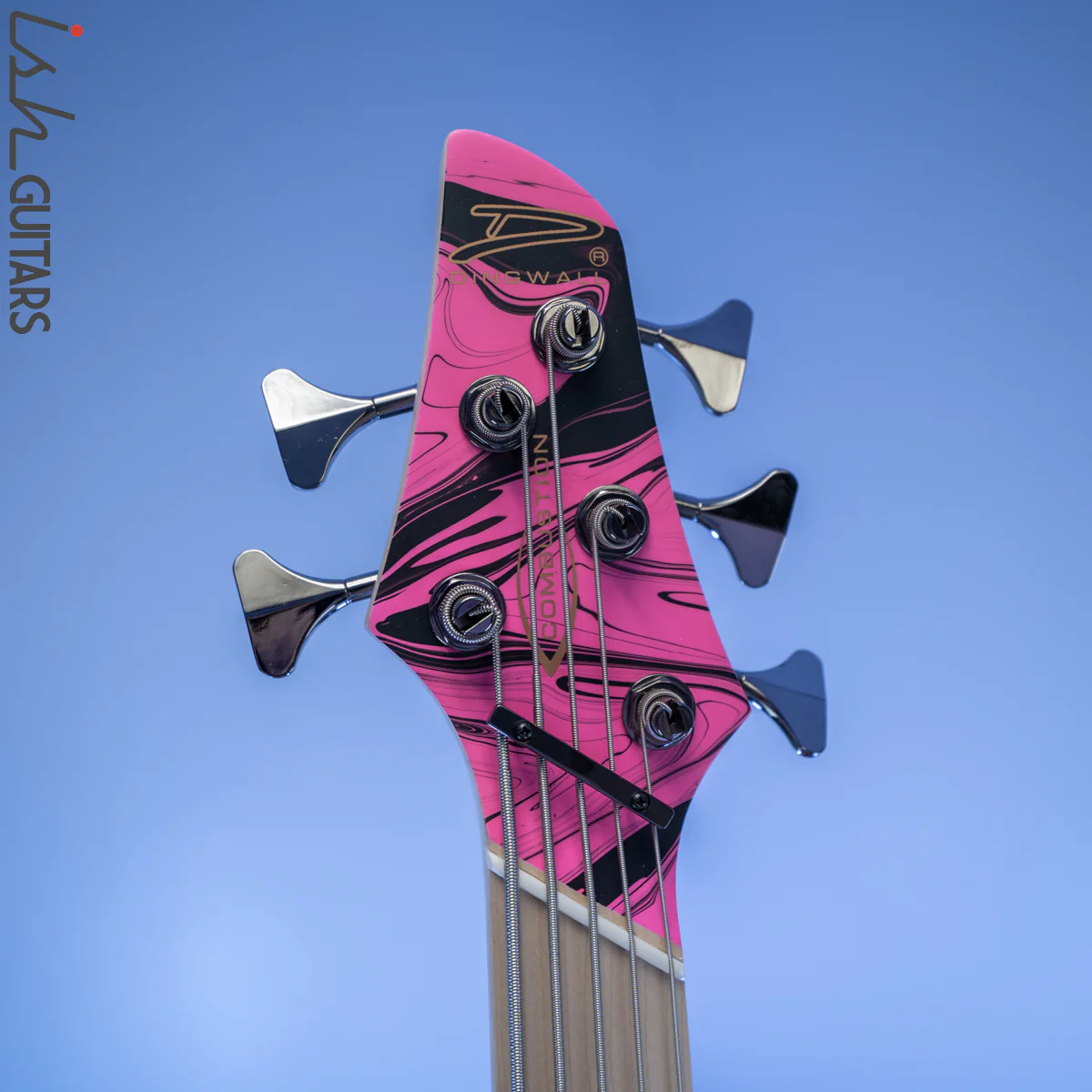 Dingwall NG-3 Matte Pink Swirl 5-String Bass - Image 6