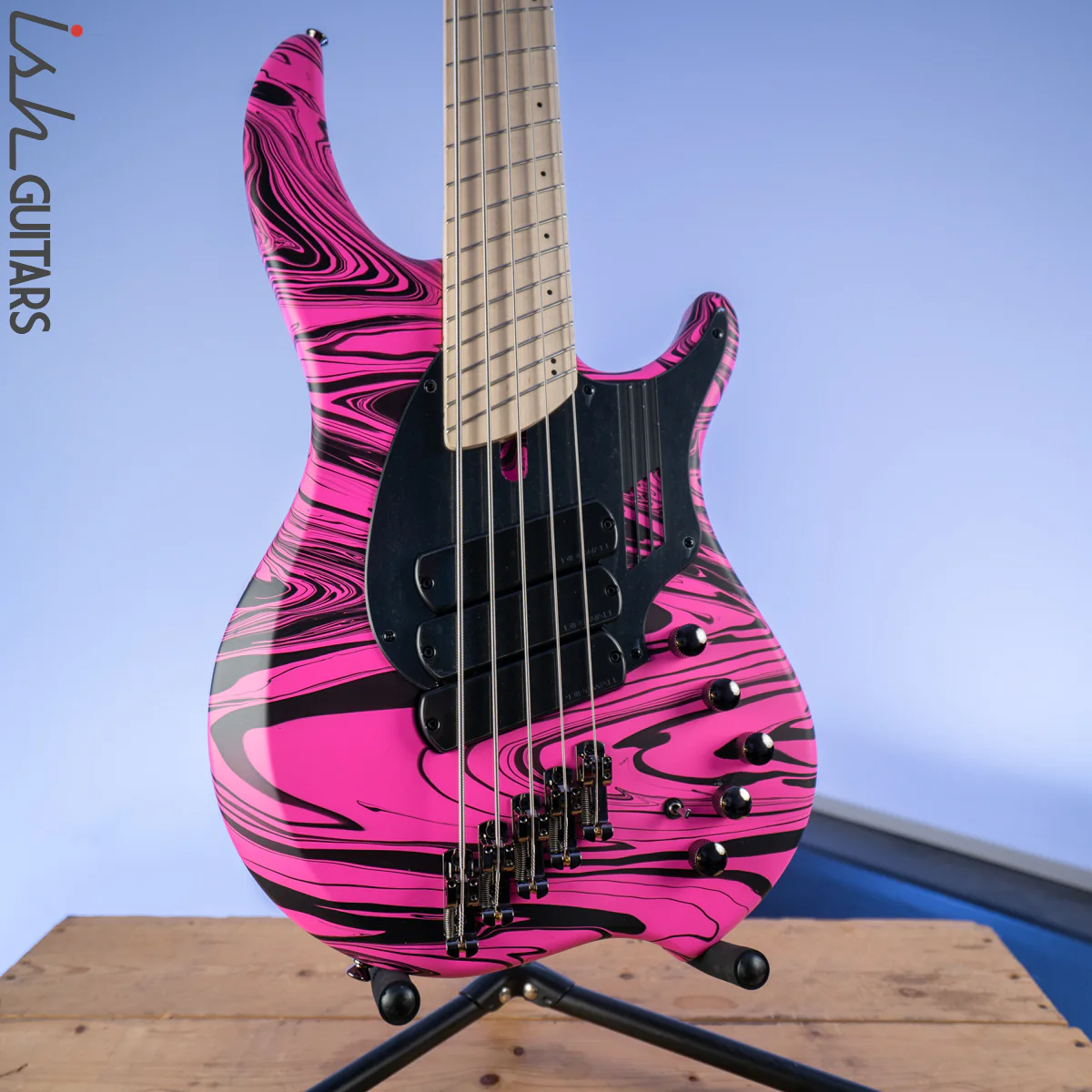 Dingwall NG-3 Matte Pink Swirl 5-String Bass B-Stock